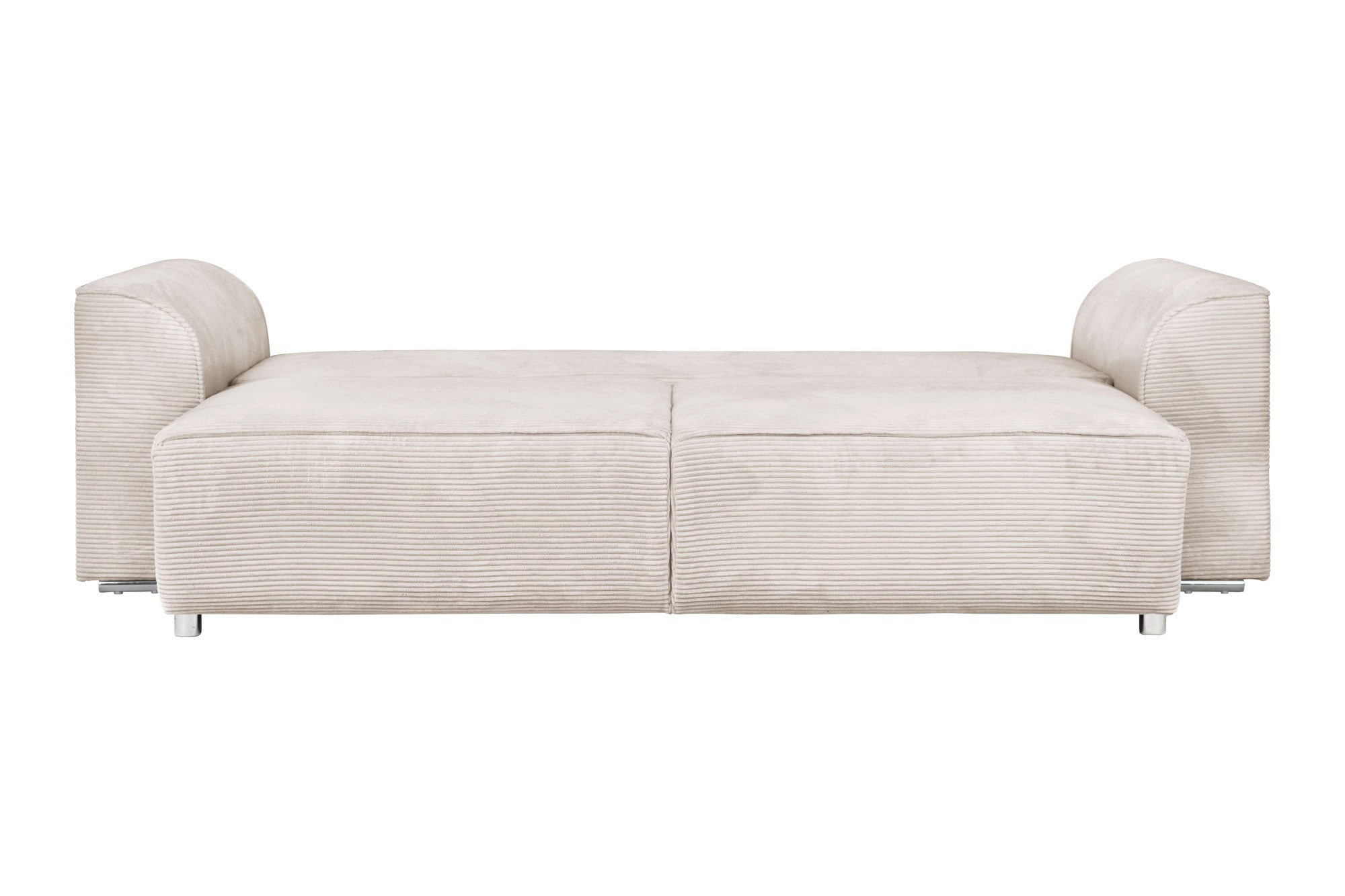 INOSIGN 3-Sitzer »BEATRICE auch als Schlafsofa mit Bettkasten, B/T/H 250/107/92 cm«, wahlweise mit Bettfunktion, incl. 2 Zierkissen, Wellenfederung