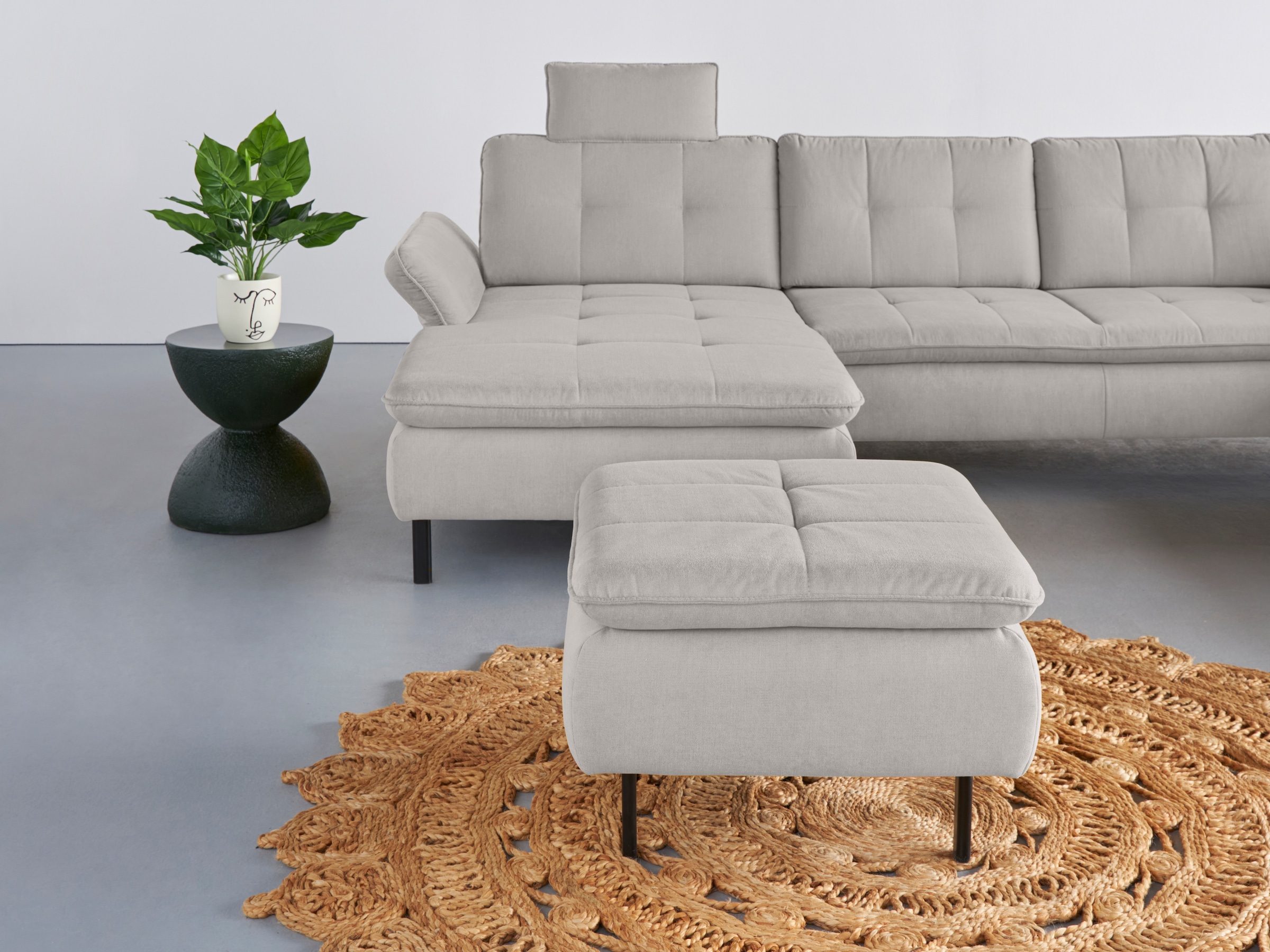 Home affaire Polsterhocker "Birkholm" passend zur Serie "Birkholm", B/T/H: günstig online kaufen