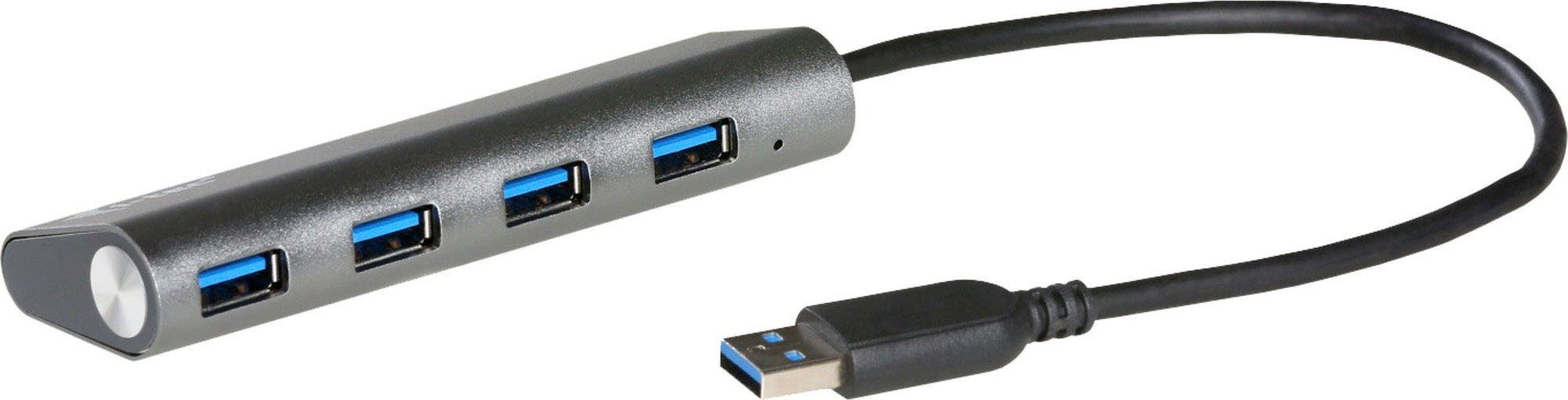 I-TEC USB-Ladegerät »USB 3.0 Metal Charging HUB 4 Port«