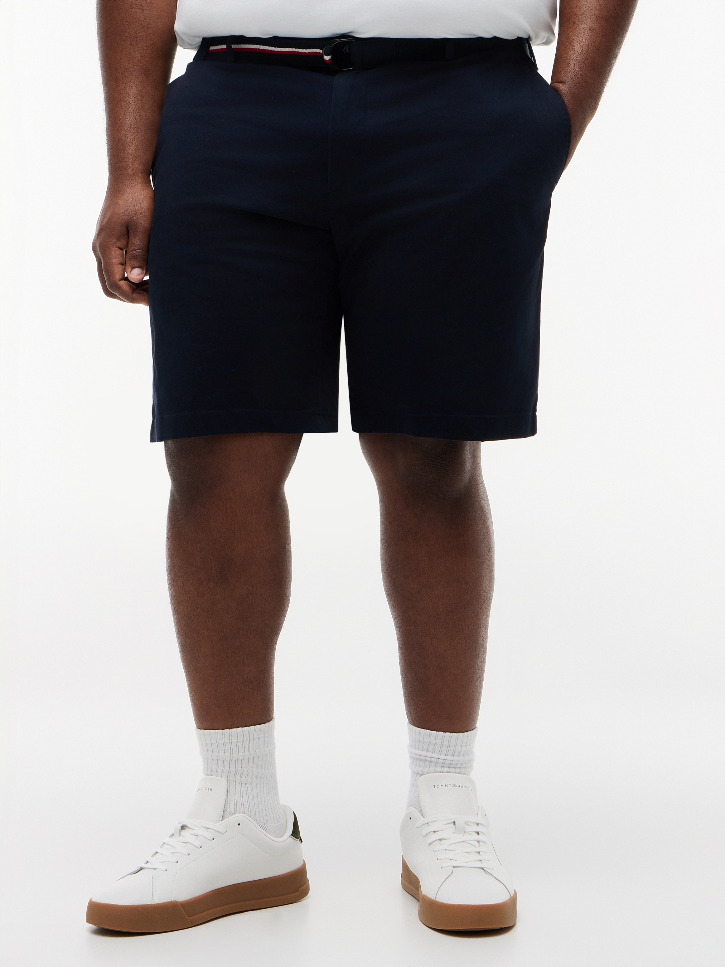 Tommy Hilfiger Big & Tall "BT-DENTON 9.5 ESS TWILL-B" Twill, slim fit, Große Größen