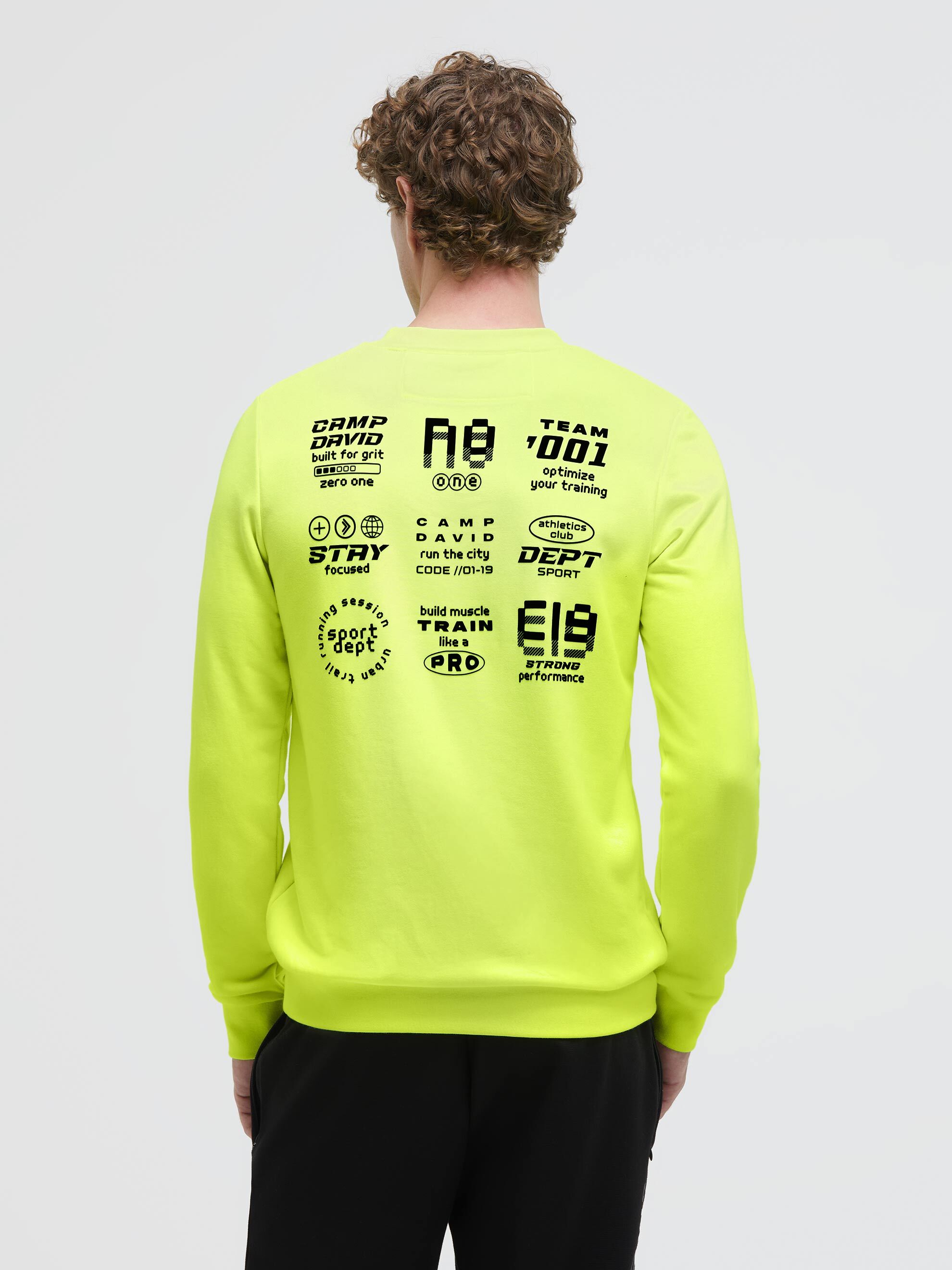 CAMP DAVID Sweater, mit Baumwolle