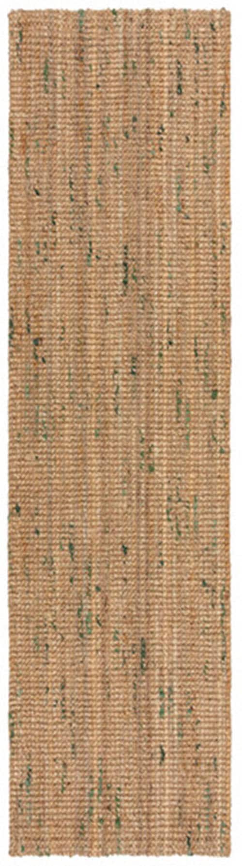 FLAIR RUGS Läufer "Jute Boucle" rechteckig 7 mm Höhe aus 100% Jute, mit Fransen, aus Naturfasern