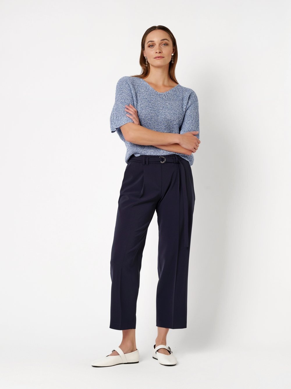 TONI Culotte »Jenny 7/8«  mit edlem Gürtel