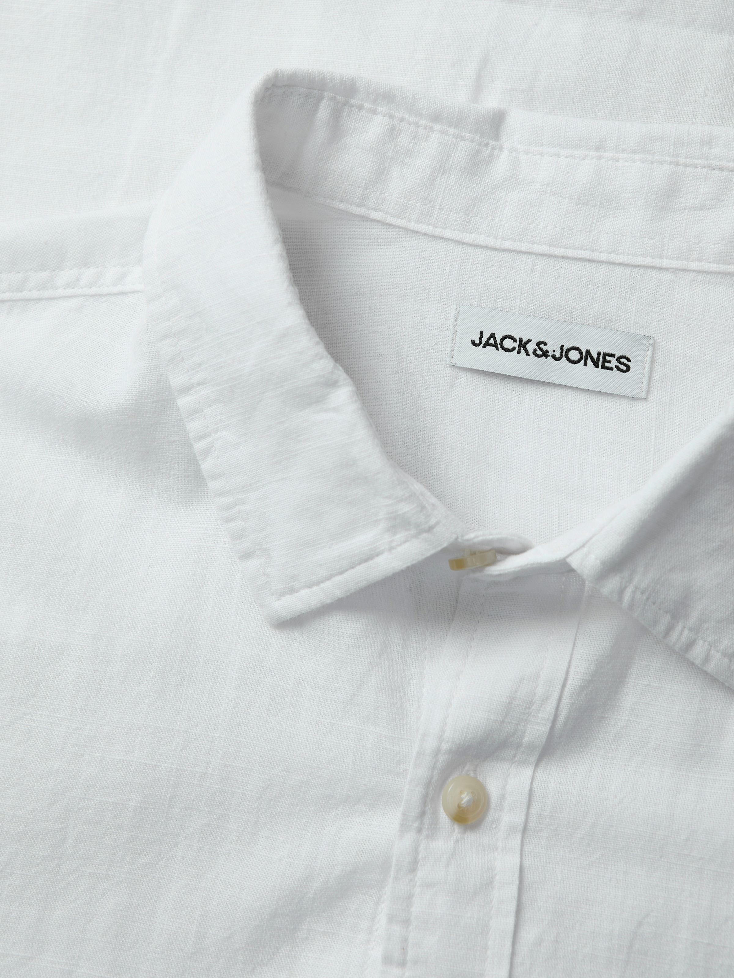 Jack & Jones Langarmhemd »JJESUMMER SHIRT LS SN«, mit Hemdkragen