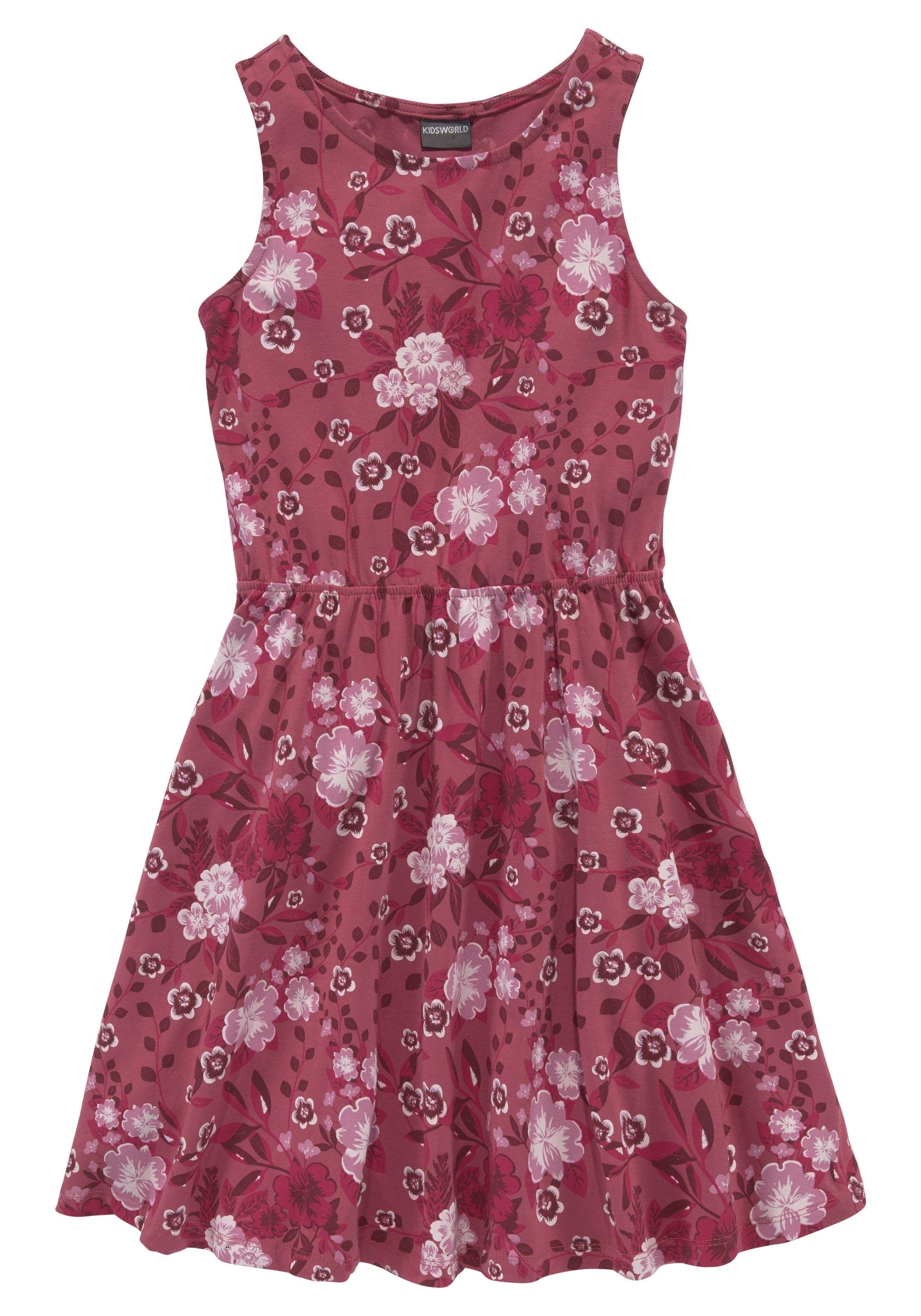 KIDSWORLD Jerseykleid, mit süßen Blümchen bestellen | BAUR | Sommerkleider