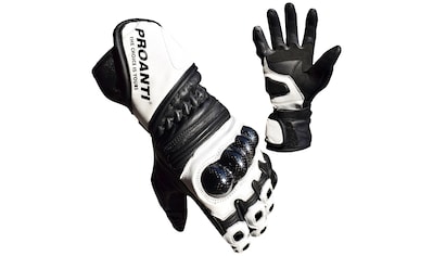 Motorradhandschuhe, Race Leder