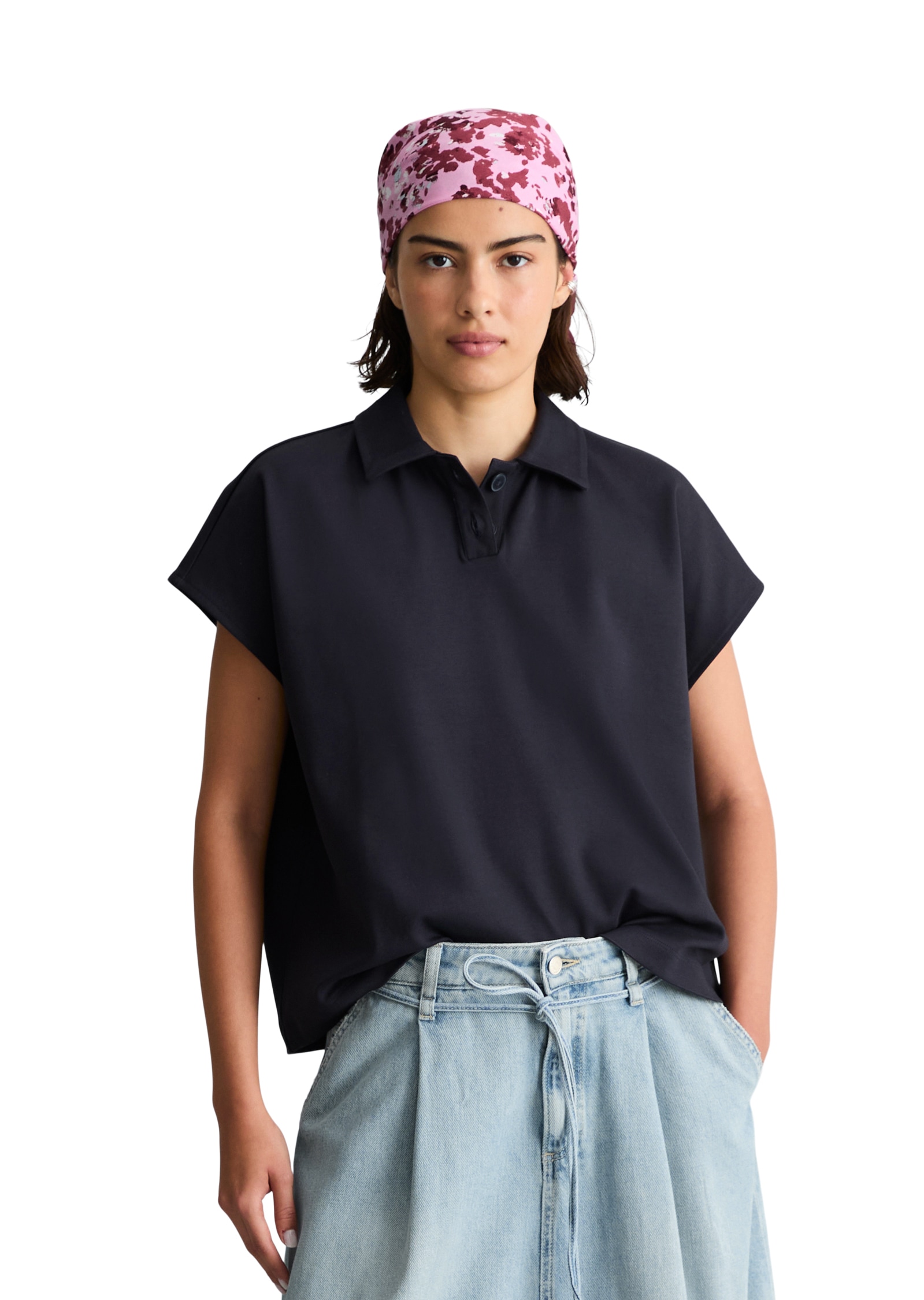 Marc O'Polo DENIM Poloshirt »aus Interlock-Jersey«