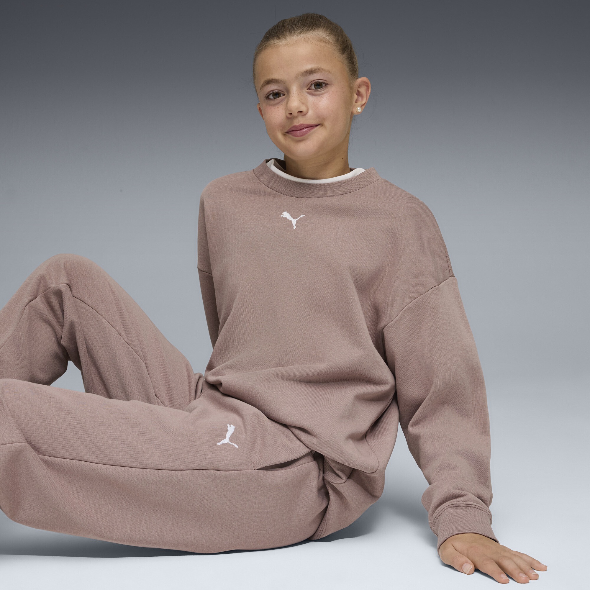 PUMA Jogginganzug »Loungewear Oversized Trainingsanzug Mädchen«