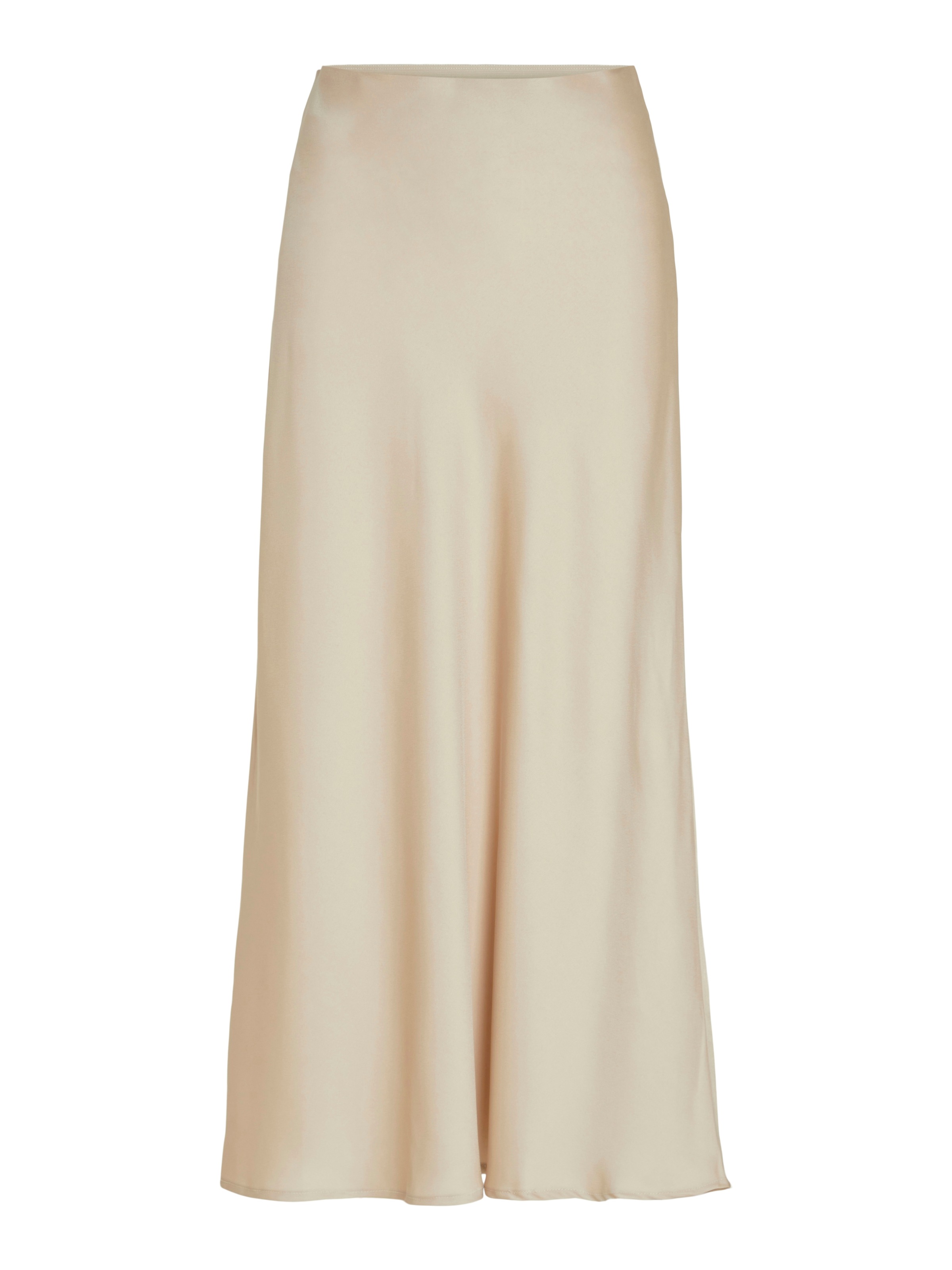 Vila Ellette Midi Skirt Cement 38 3