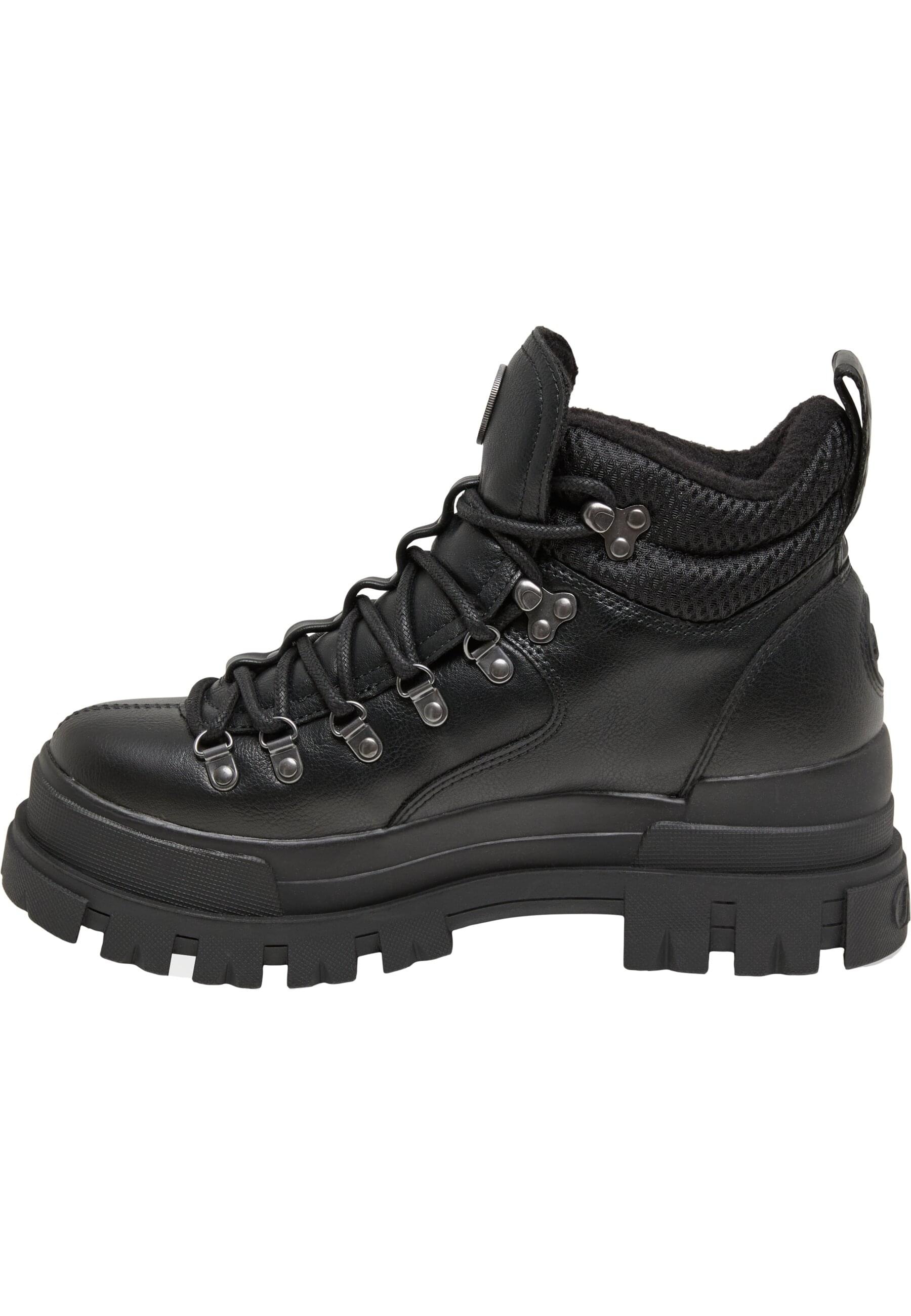 Buffalo Stiefel »Buffalo ASPHA LACE UP HIKE - VEGAN NUBUCK/MESH«