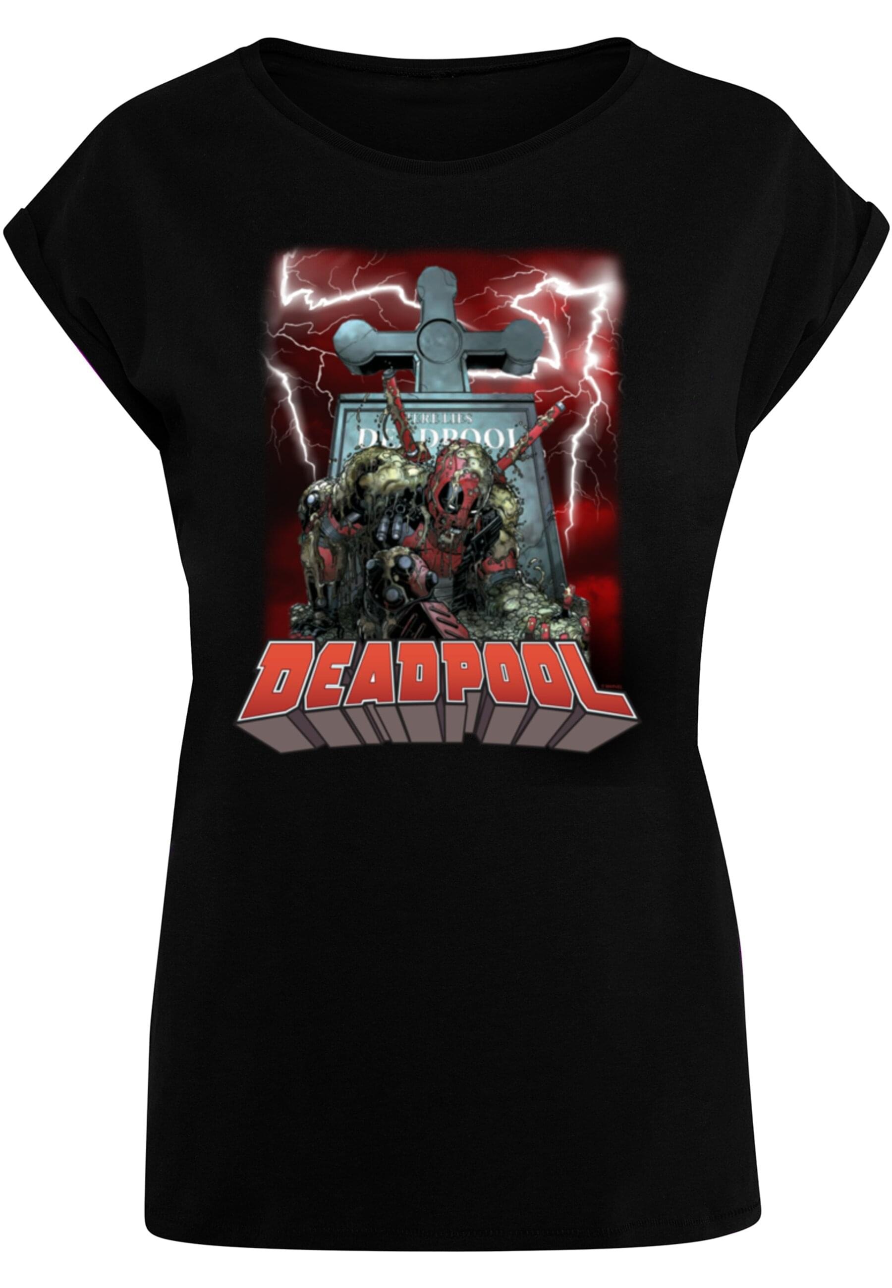 ABSOLUTE CULT T-Shirt "ABSOLUTE CULT Damen Ladies Deadpool - Grave T-Shirt" günstig online kaufen