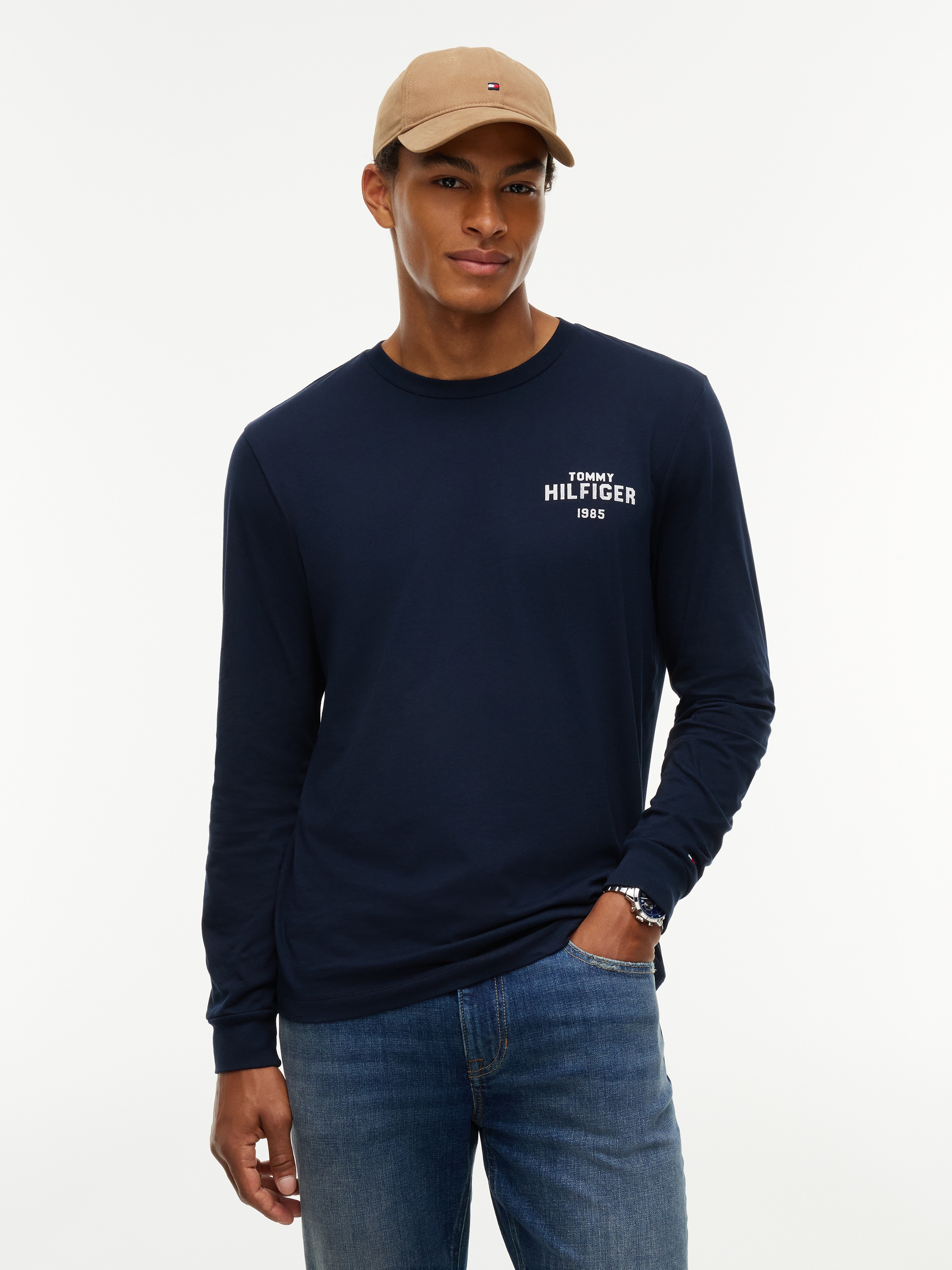 Tommy Hilfiger Langarmshirt »HILFIGER 1985 GRAPHIC«