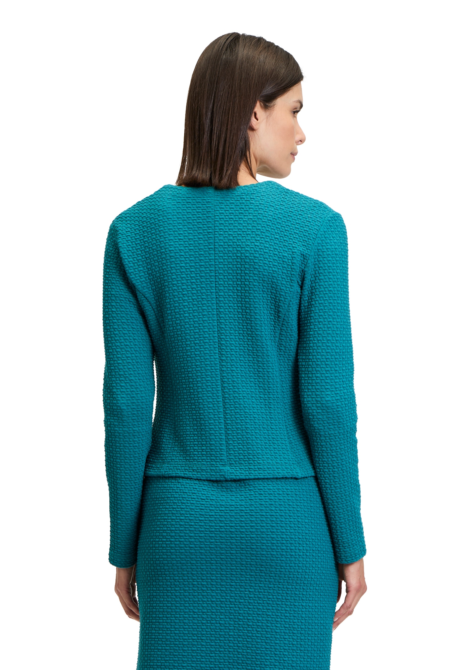 Betty Barclay Sweatjacke »Betty Barclay Sweatjacke mit Reißverschluss«, Reißverschluss