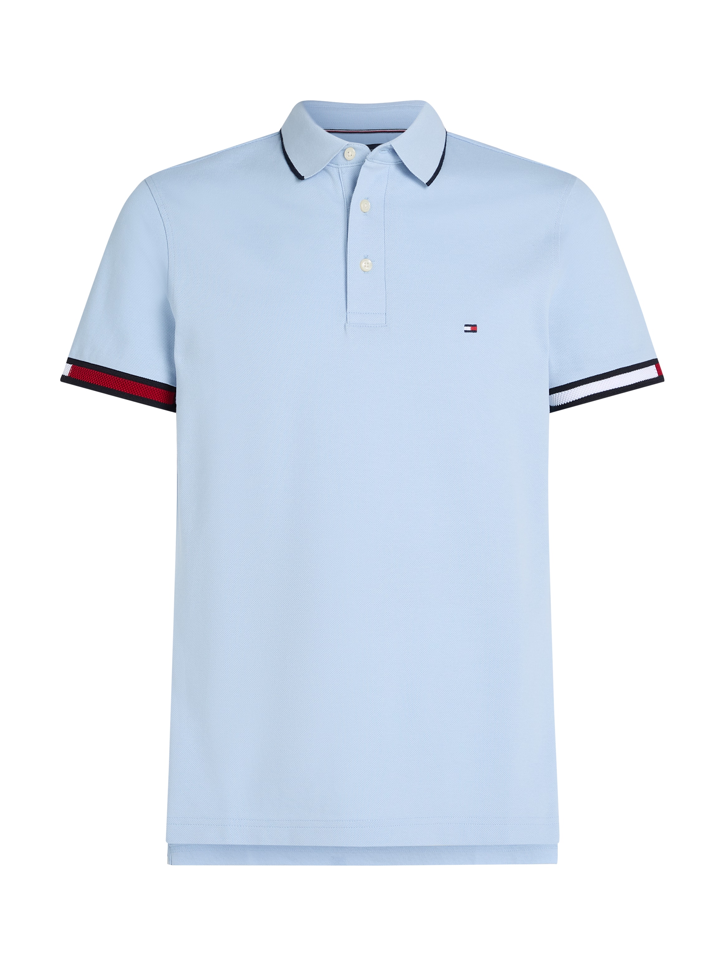 Tommy Hilfiger Poloshirt »FLAG CUFF SLIM FIT POLO«