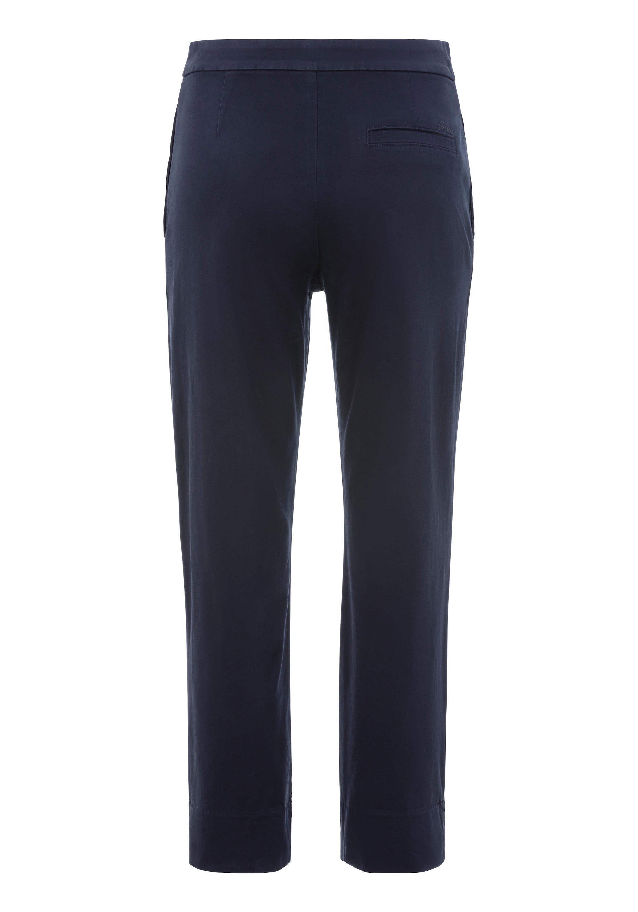 BOSS ORANGE Chinohose »Teresita Premium Damenmode«, mit Schlitz am Saum