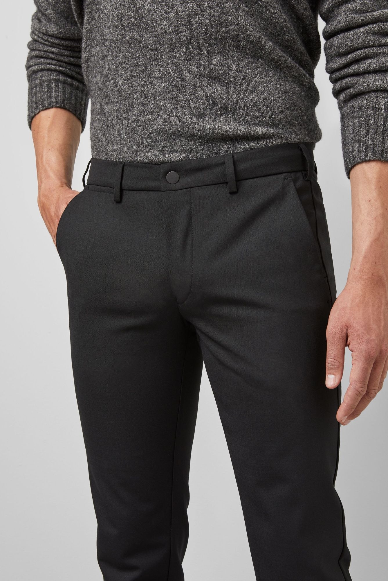 MEYER Chinos »M5 Chino«, mit 4-Way-Stretch