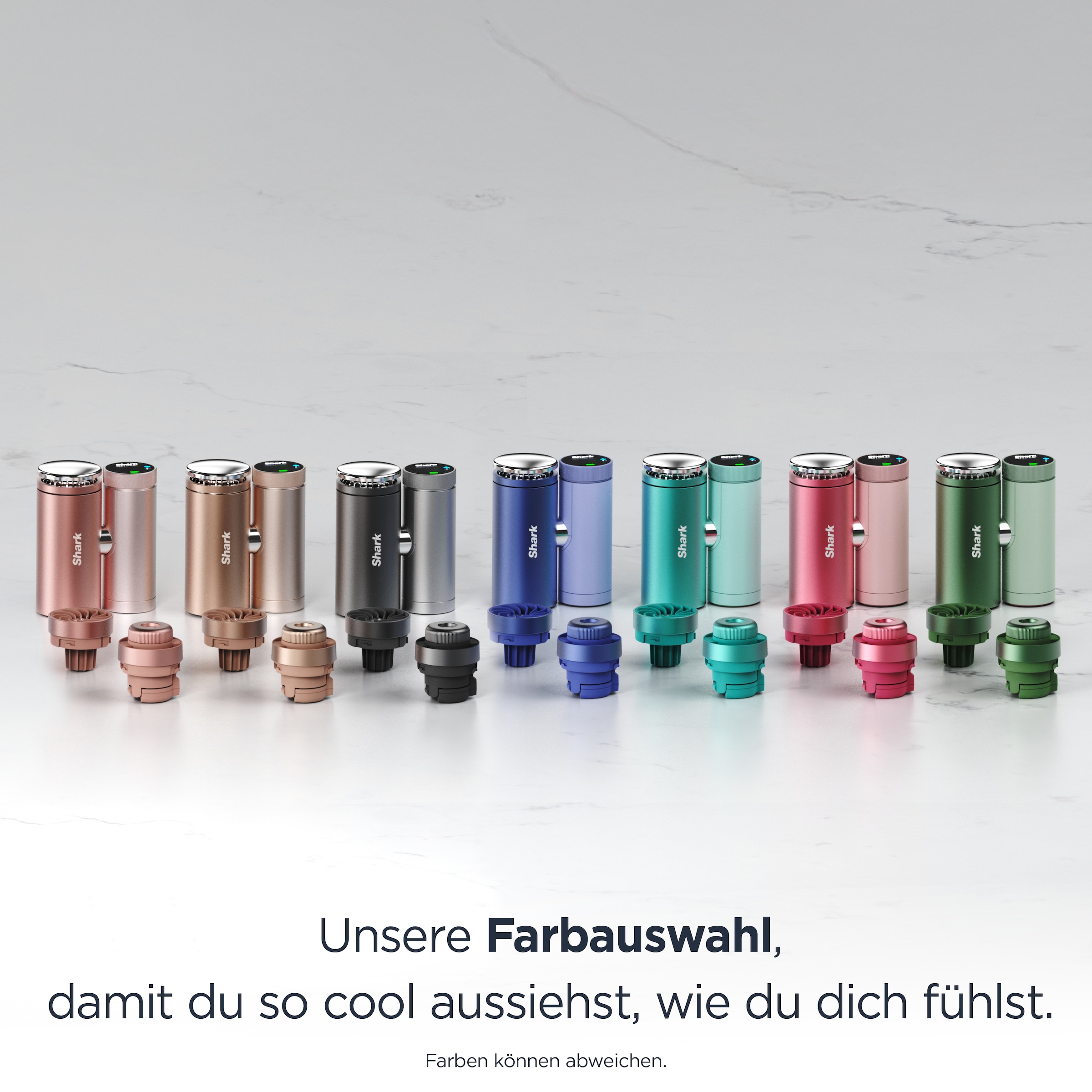 Shark Handventilator »FA022EU ChillPill, 3-in-1 Erfrischungssystem« Abkühlung mit HydroGo Sprühnebel, InstaChill-Kühlplatte
