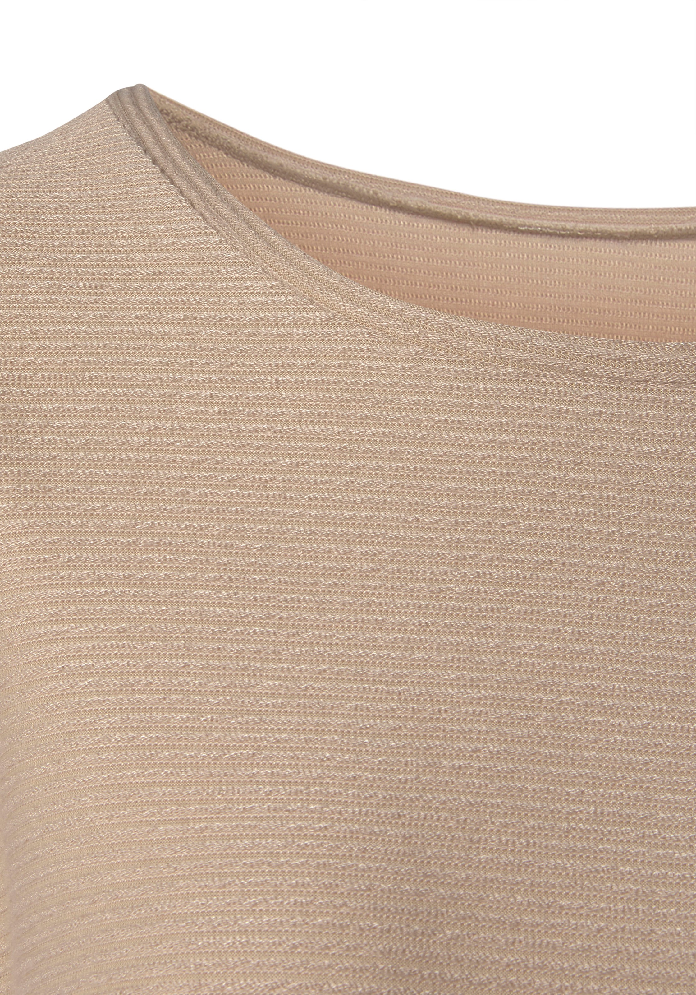 Qualität strukturierter 3/4-Arm-Shirt, BAUR | bestellen aus für Vivance