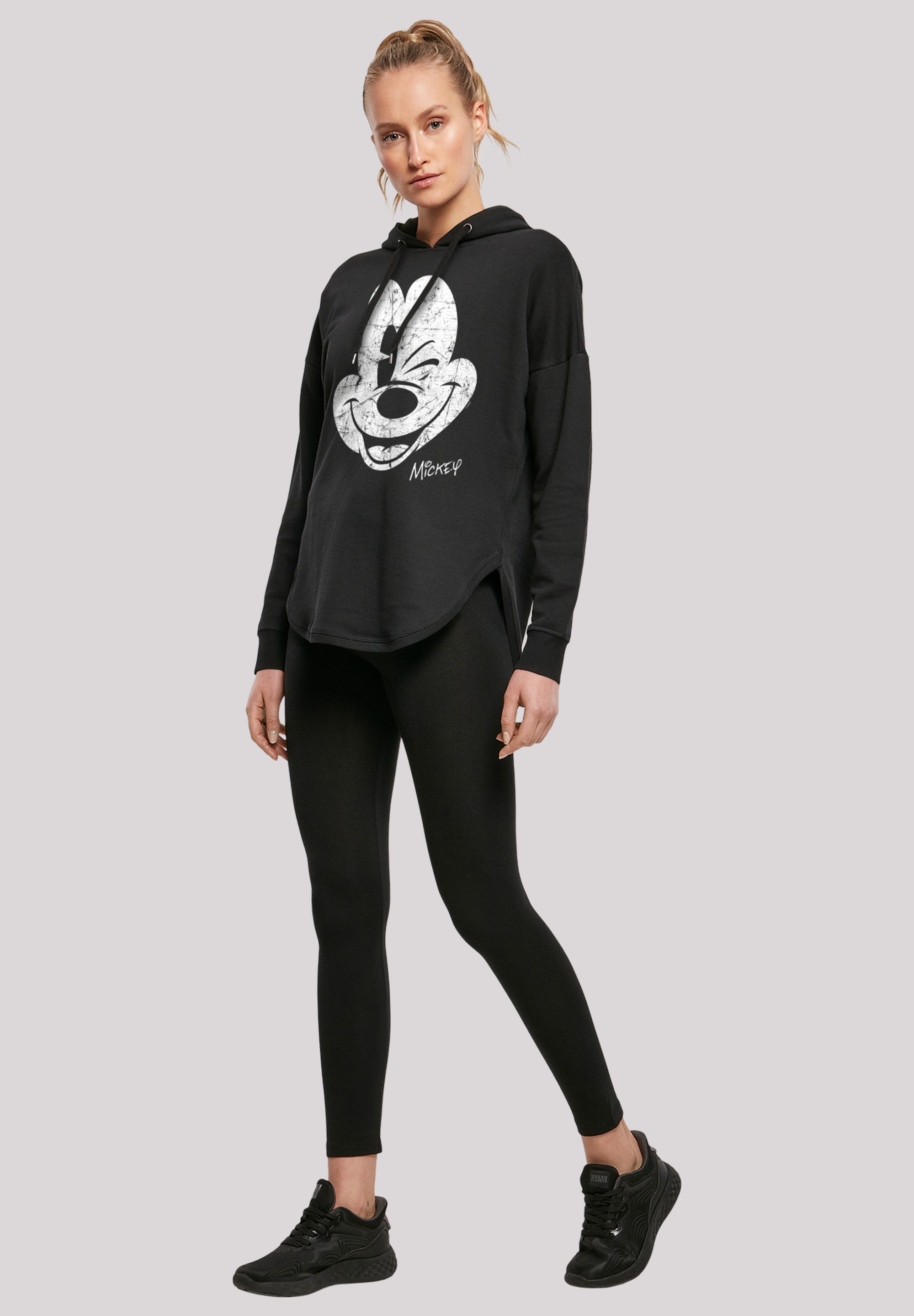 F4NT4STIC Kapuzenpullover »Disney Micky Maus Zeichentrick Since Beaten Face«, Print