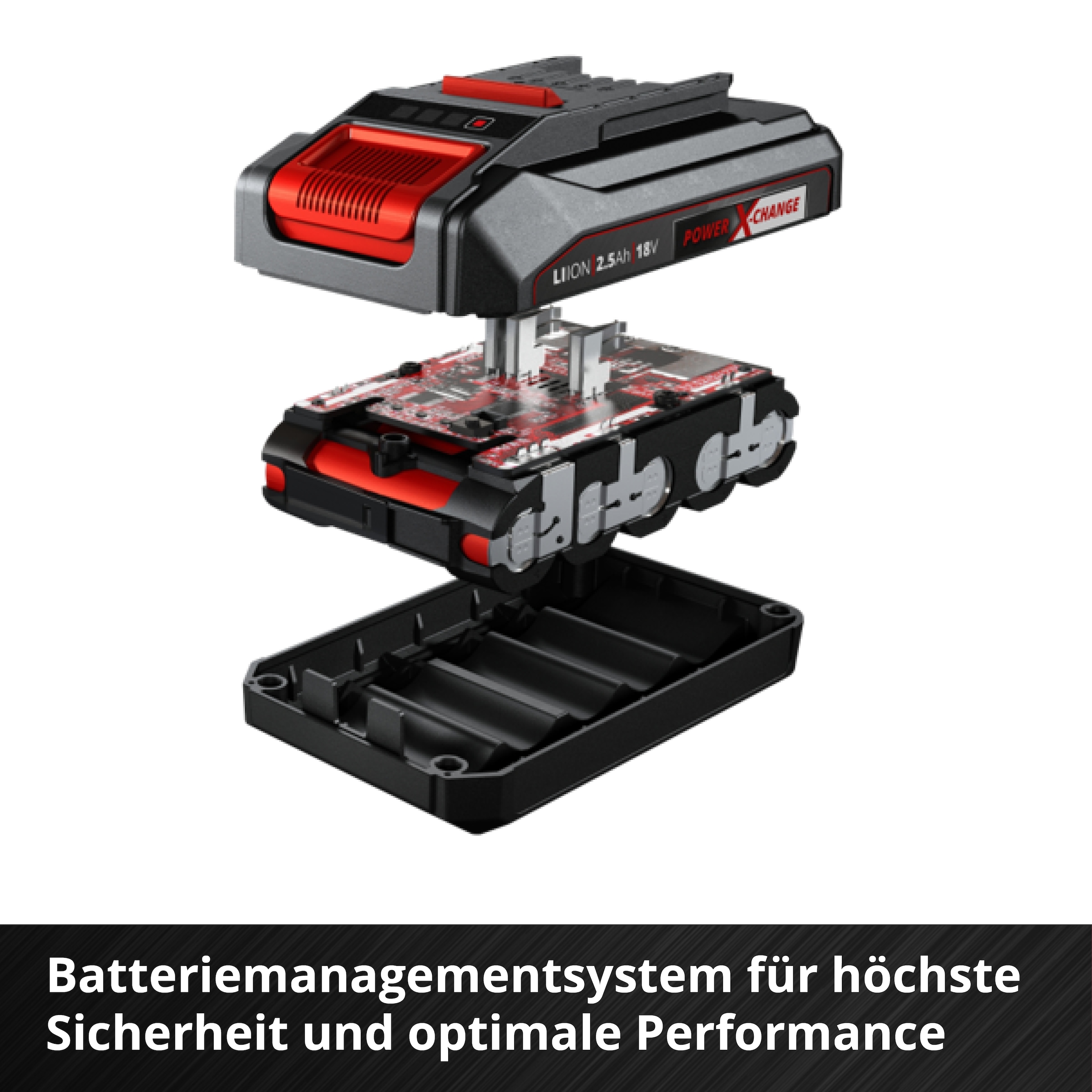 Einhell Akku-Heckenschere »mit Teleskopstab Â»GC-HH 18/45 Li TÂ««, inkl. PXC-Starter-Kit 18V 2,5Ah