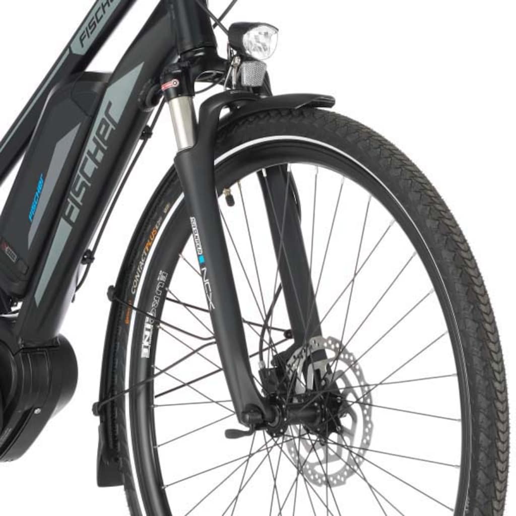 FISCHER Fahrrad E-Bike »VIATOR 4.1i Herren 504«, 9 Gang