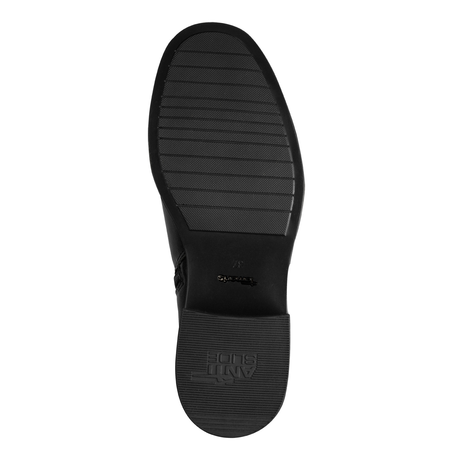 Tamaris Overkneestiefel  , Blockabsatz, Langschaftstiefel mit kleinem T-Logoemblem