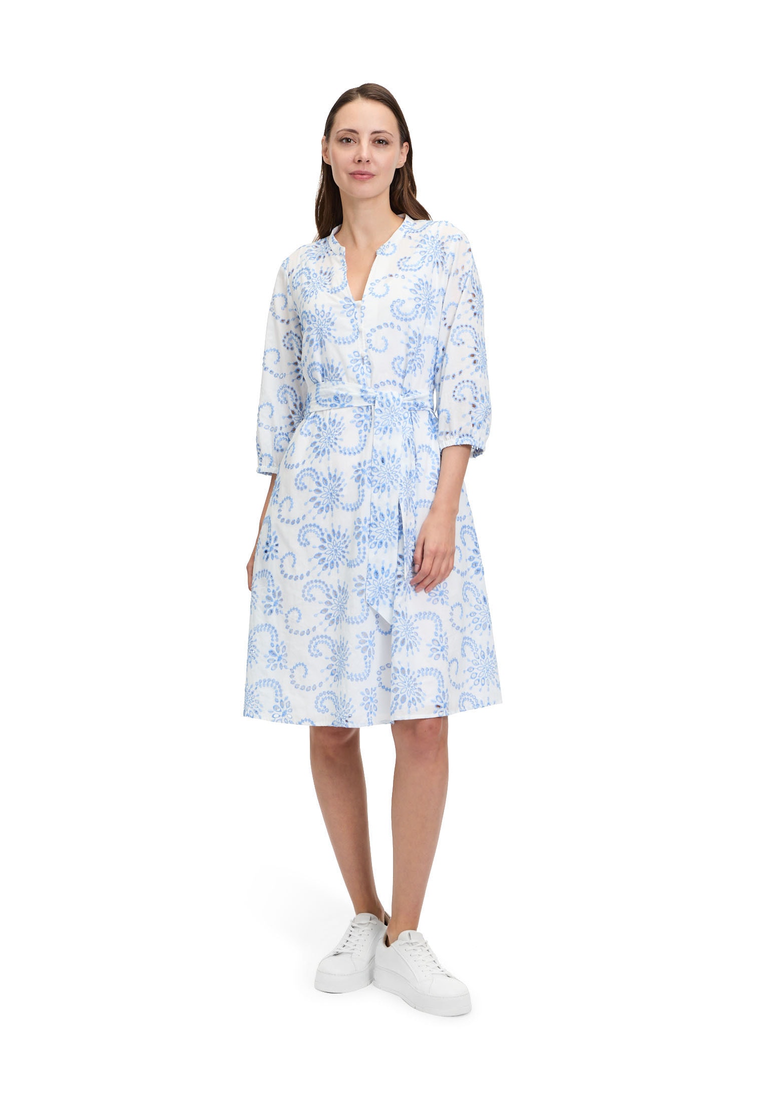Betty&Co Tunikakleid "Betty & Co Damen Sommerkleid Tunikakleid mit Stickere günstig online kaufen