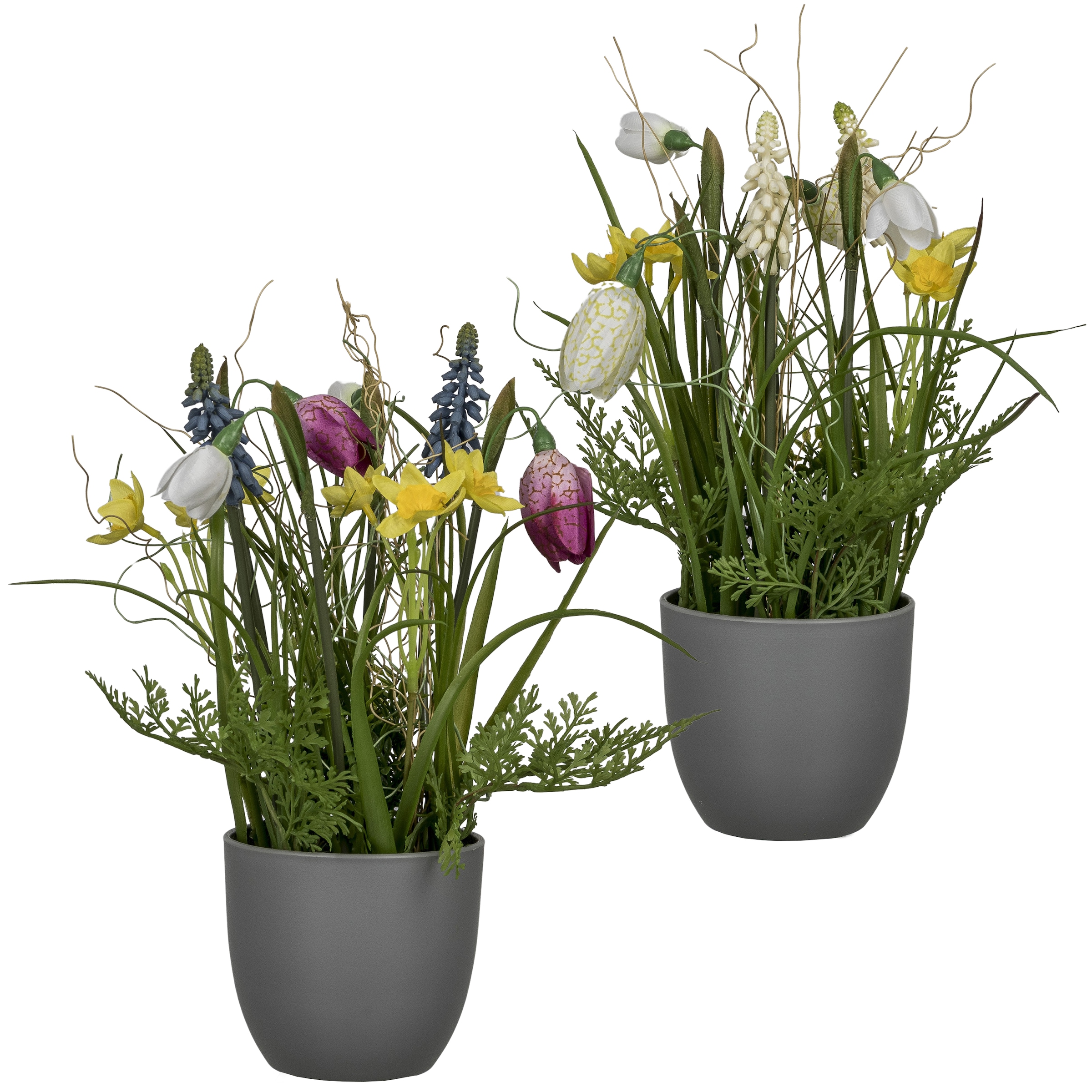 Creativ green Kunstblume "Arrangement mit Frühlingsblumen" günstig online kaufen