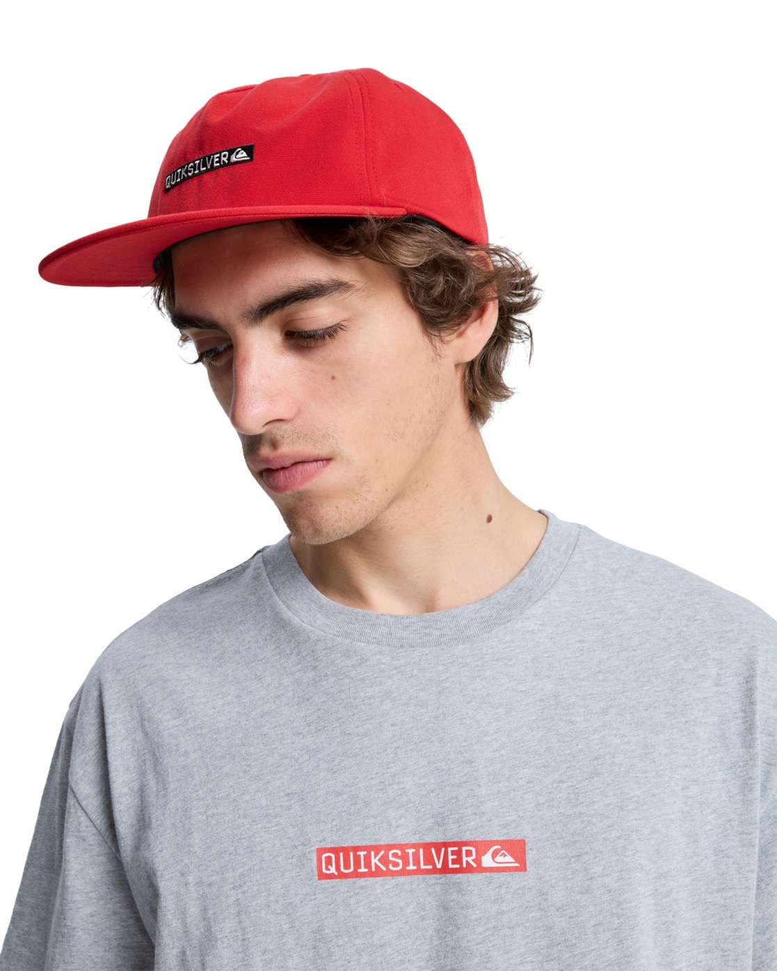 Quiksilver Dna Clicker T-Shirt Light Grey Heather M 3