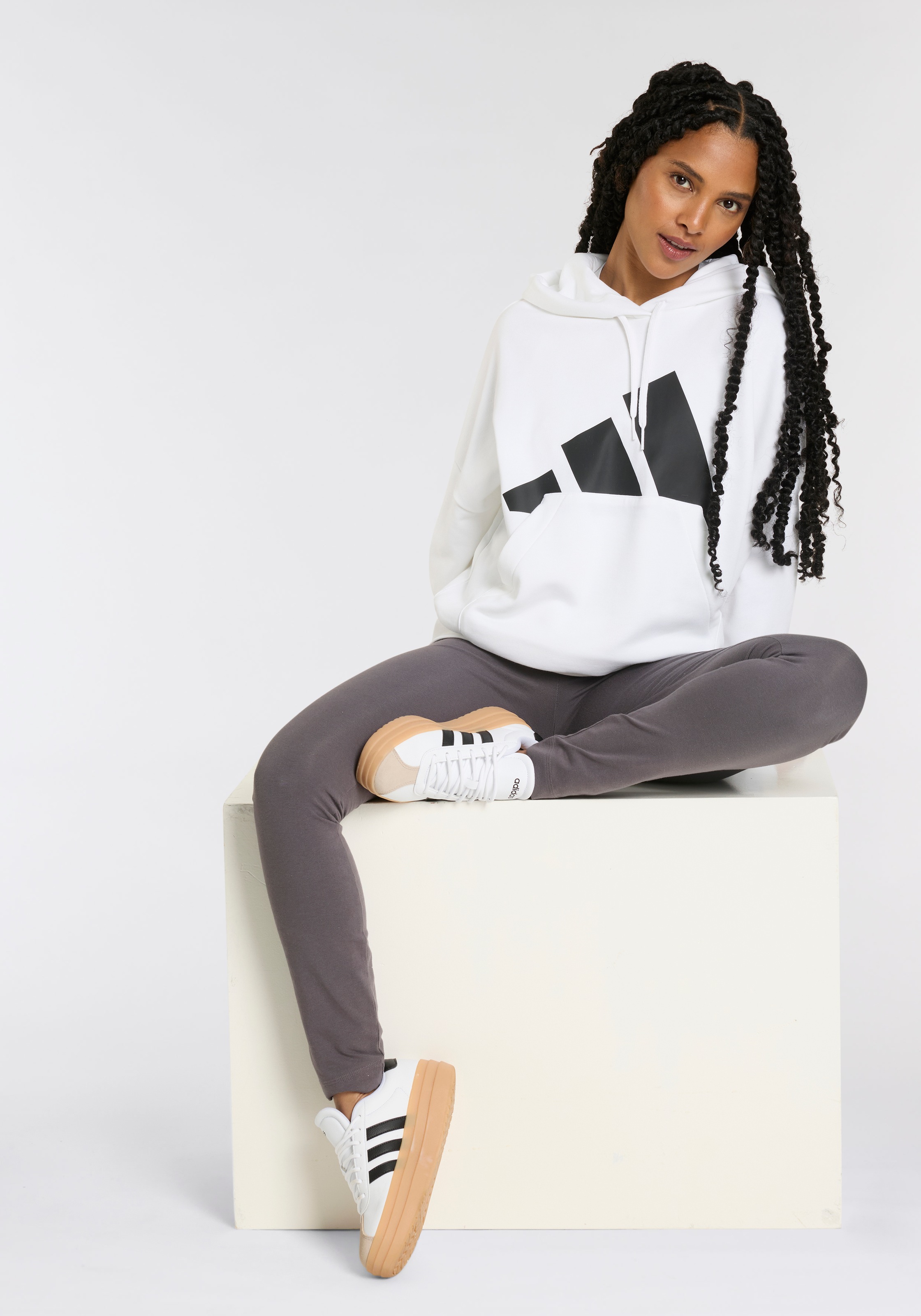 adidas Sportswear Kapuzensweatshirt »W BL FT HD«