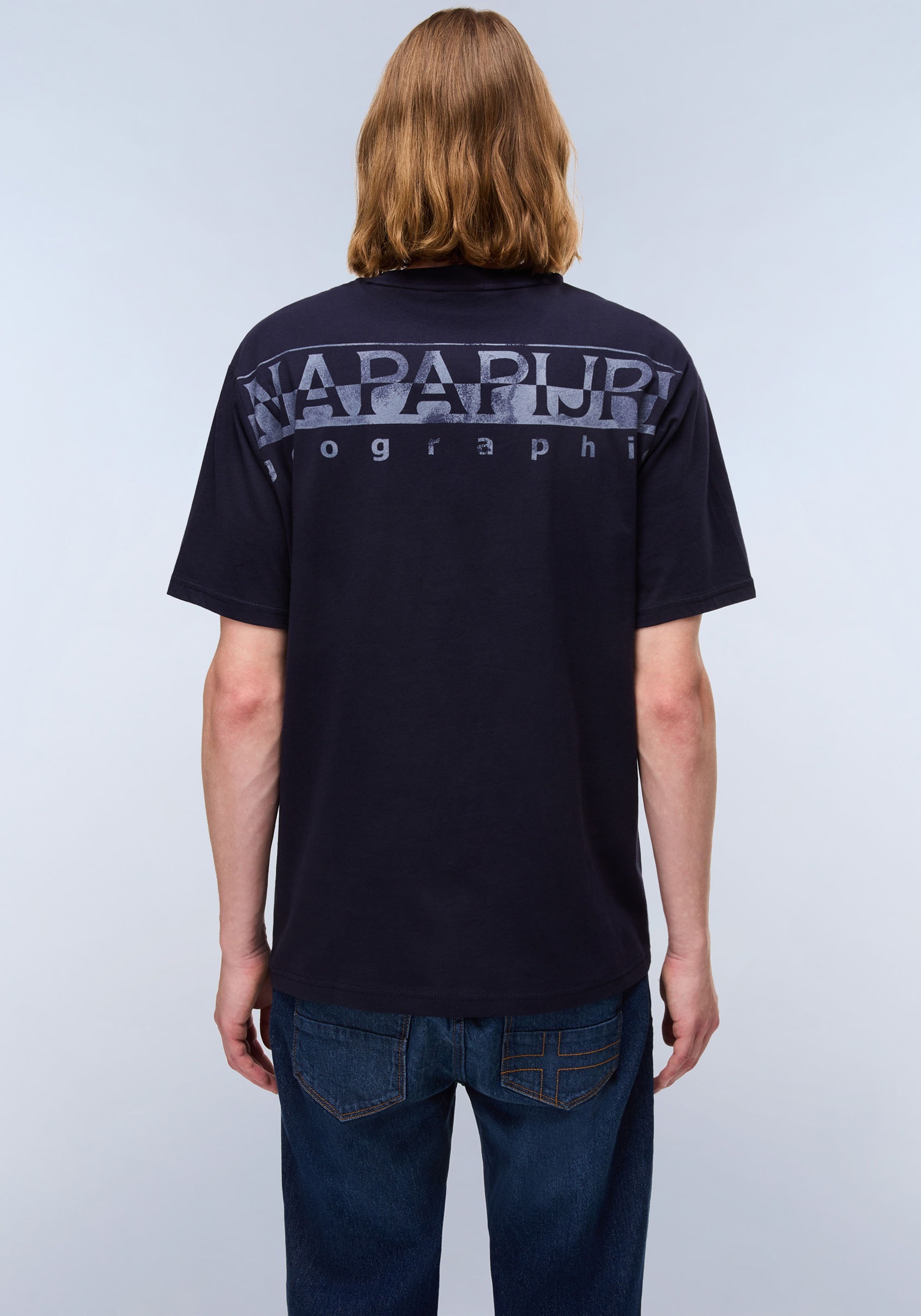 Napapijri T-Shirt »S-FANES« Regular fit mit Rundhalsausschnitt