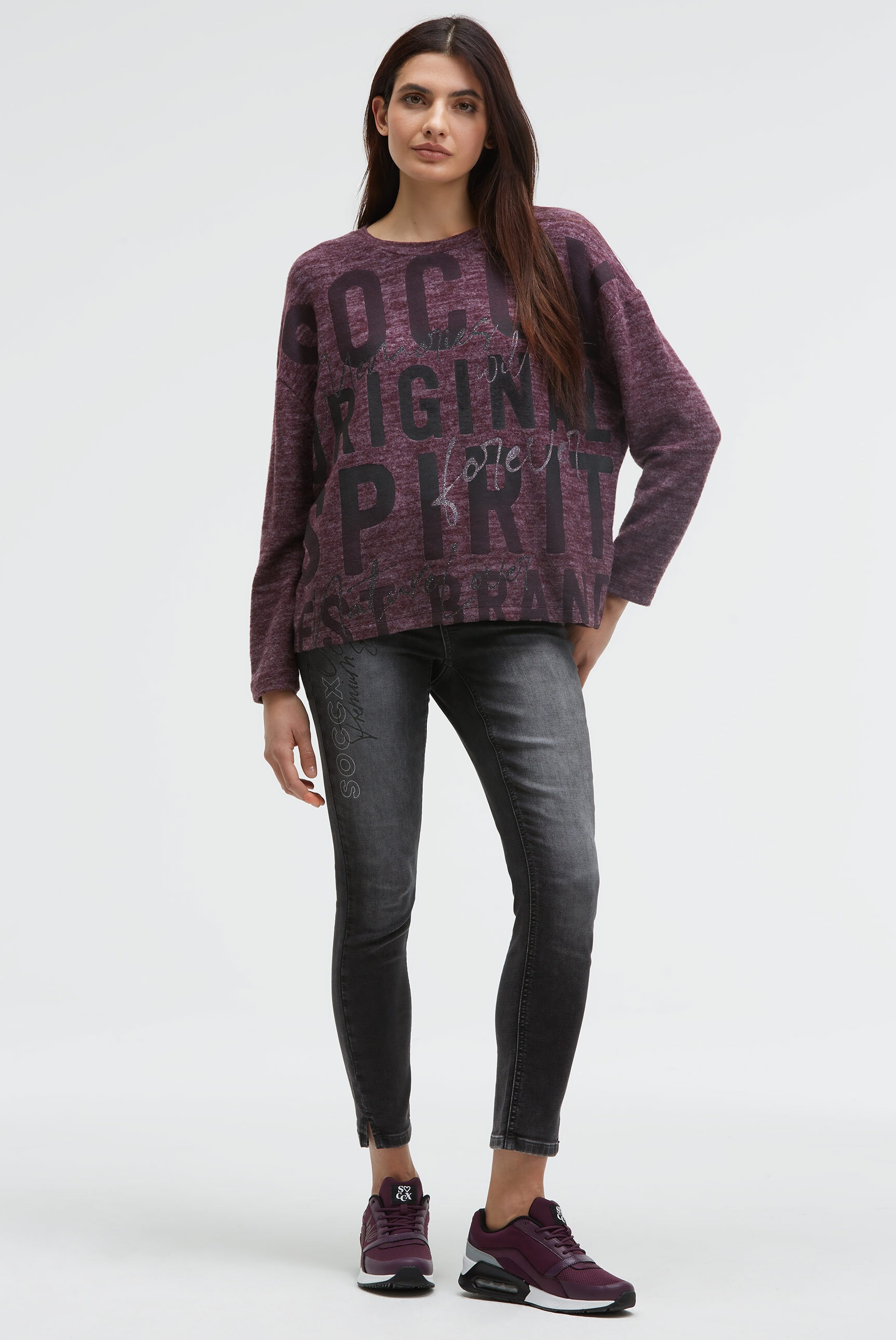 Thumbnail - SOCCX Rundhalspullover