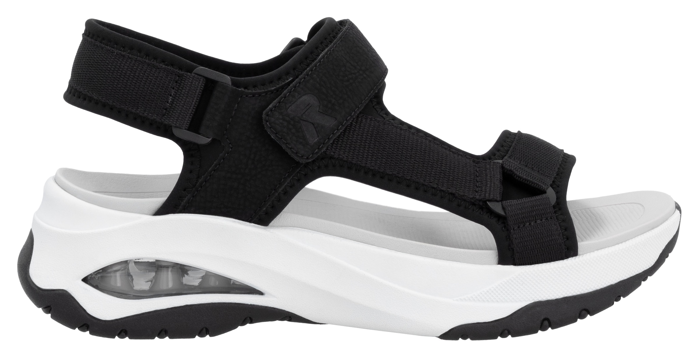 RIEKER Sport Trekkingsandale »Byron Bay vegan«, Outdoorsandale, Sommerschuh, Klettschuh mit RiekerAir Dämpfung