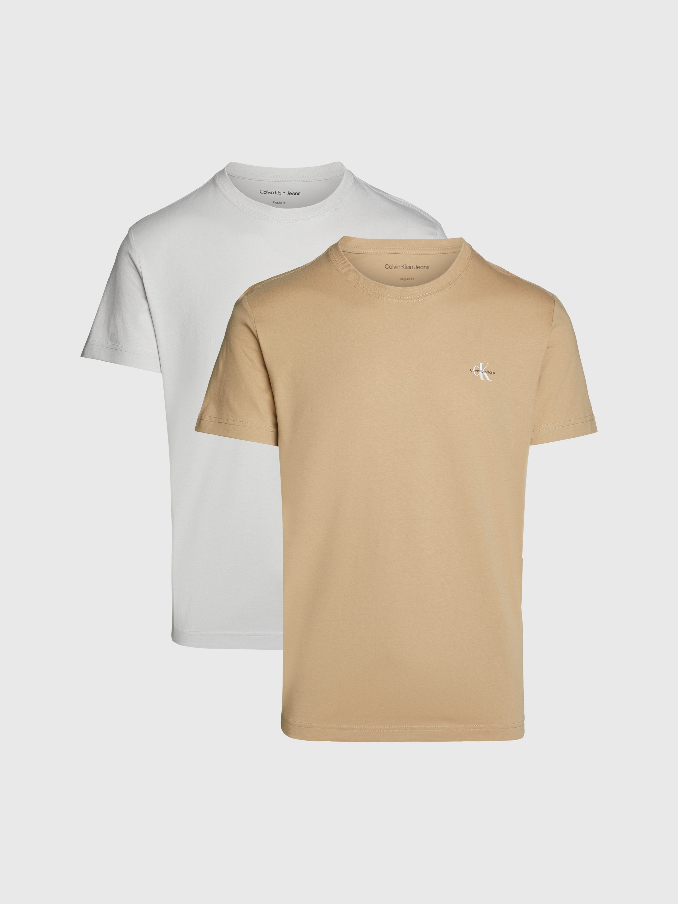 T-Shirt »2 PACK MONOLOGO«, mit kleinem Logodruck auf der Brust