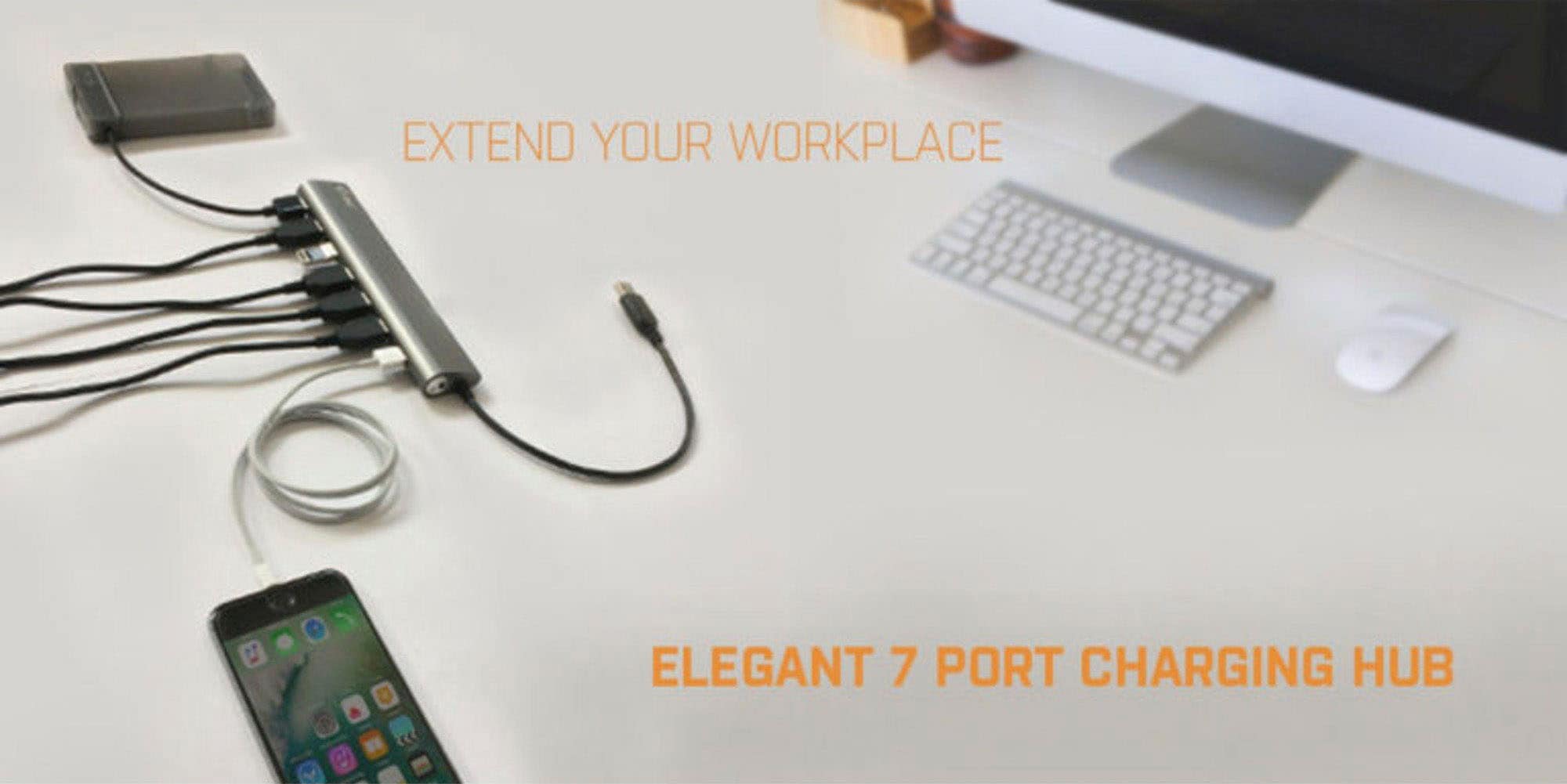 I-TEC USB-Ladegerät »Superspeed USB 3.0 7-Port Hub«