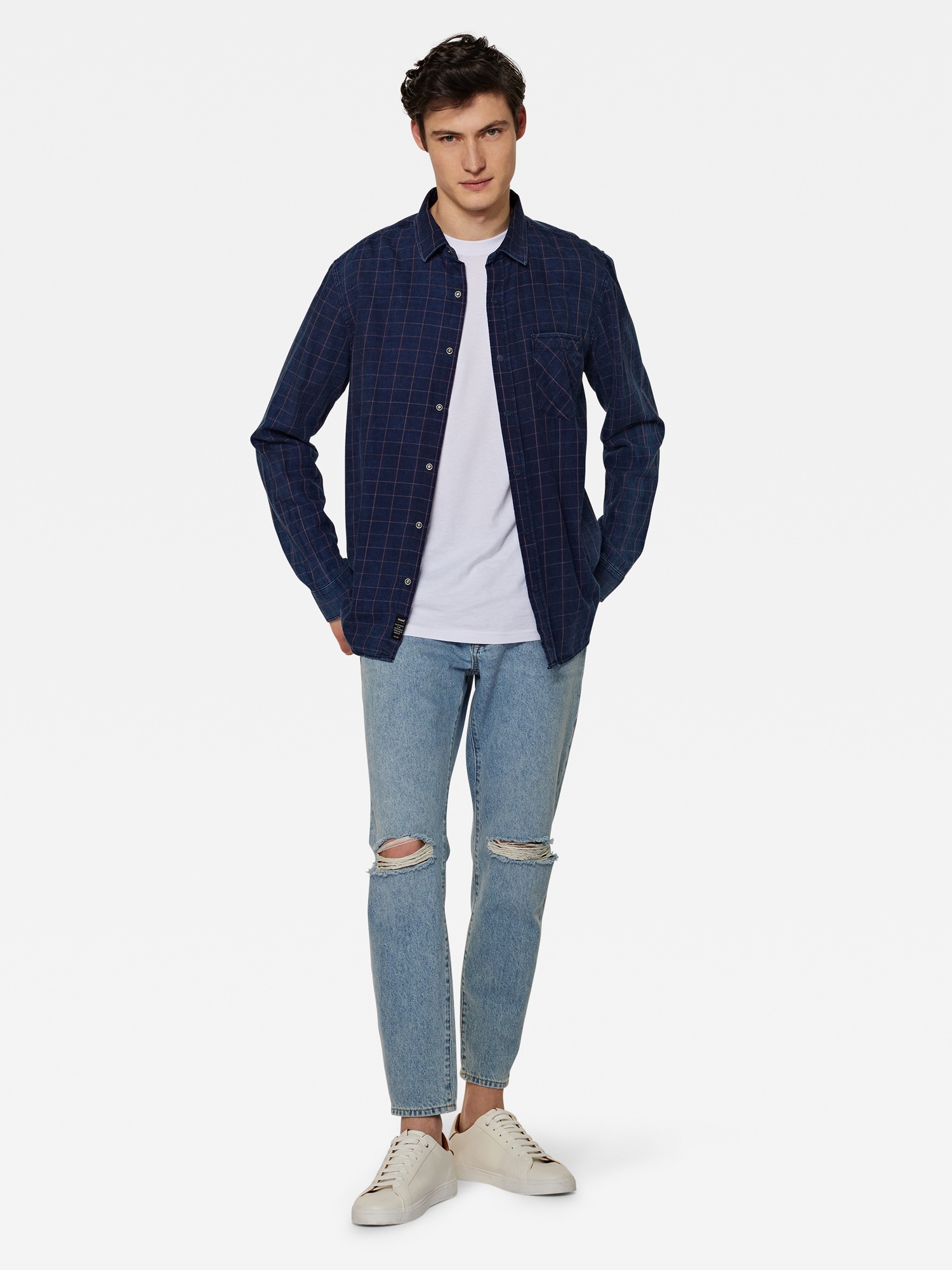 Mavi Langarmhemd »CHECK SHIRT«, Karohemd