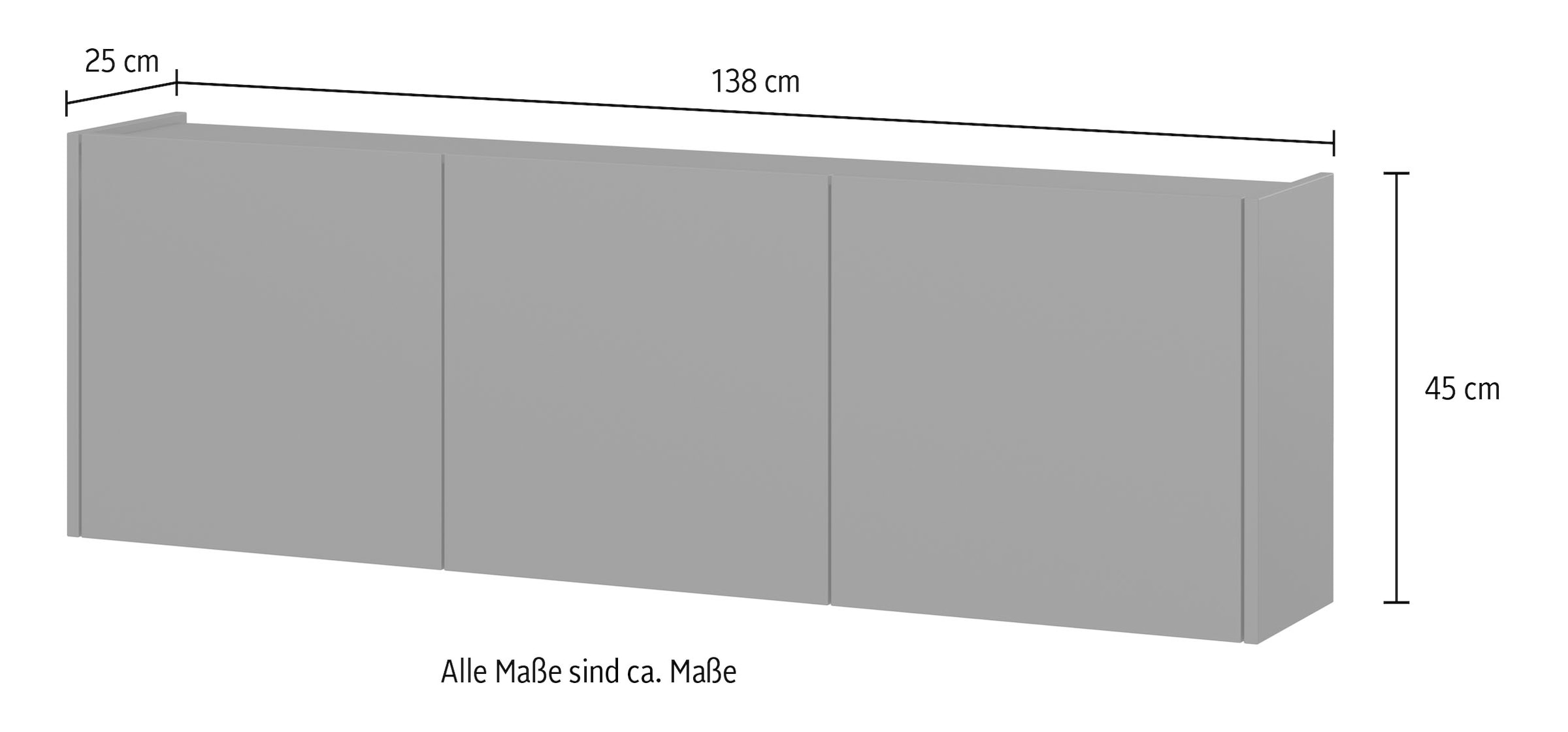 GERMANIA Mehrzweckschrank »Libbiano«, mit Balkonoptik