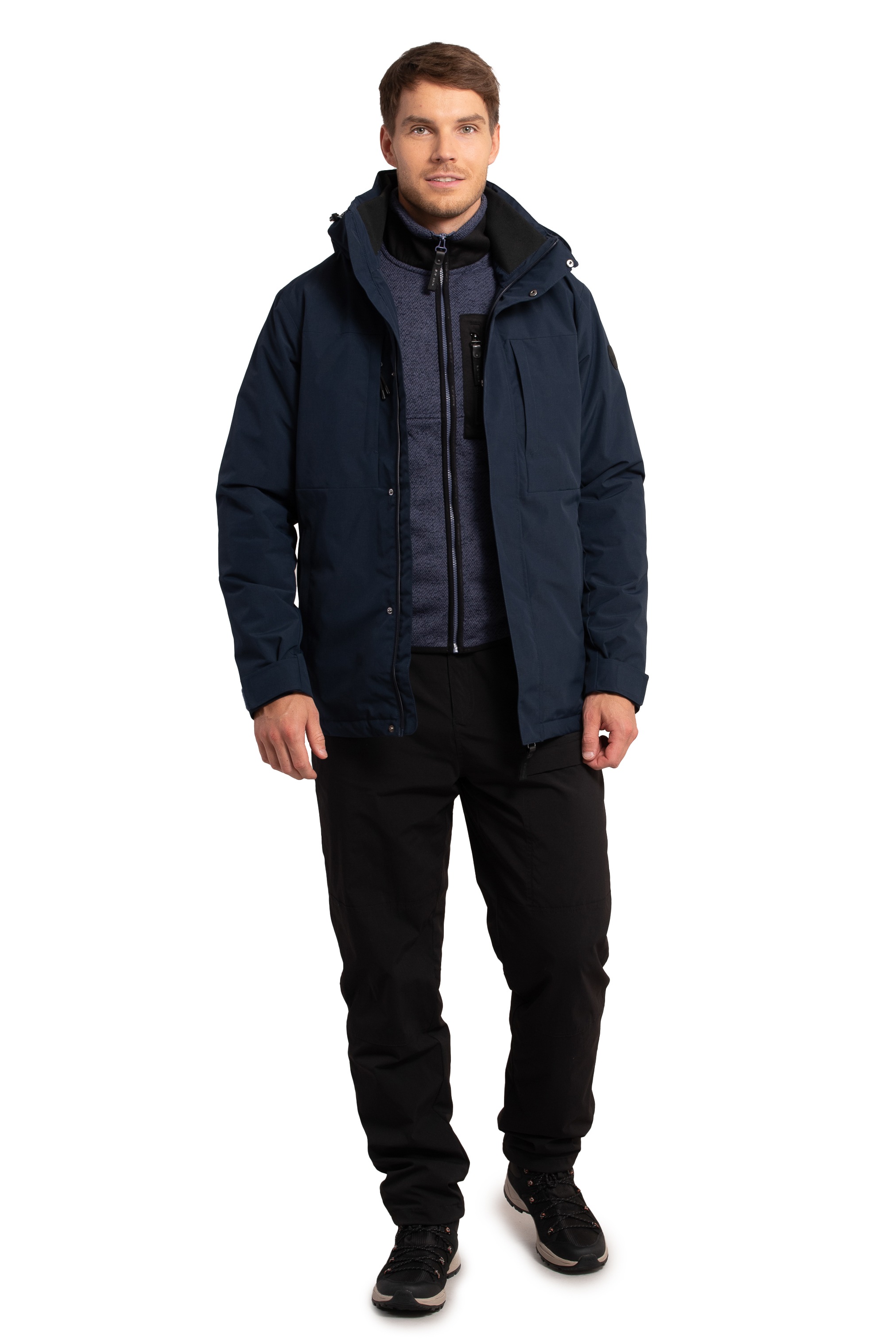 Icepeak Funktionsjacke »ICEPEAK ALSTON«, mit Kapuze, mit Logoschriftzügen an der Kapuzenkordel