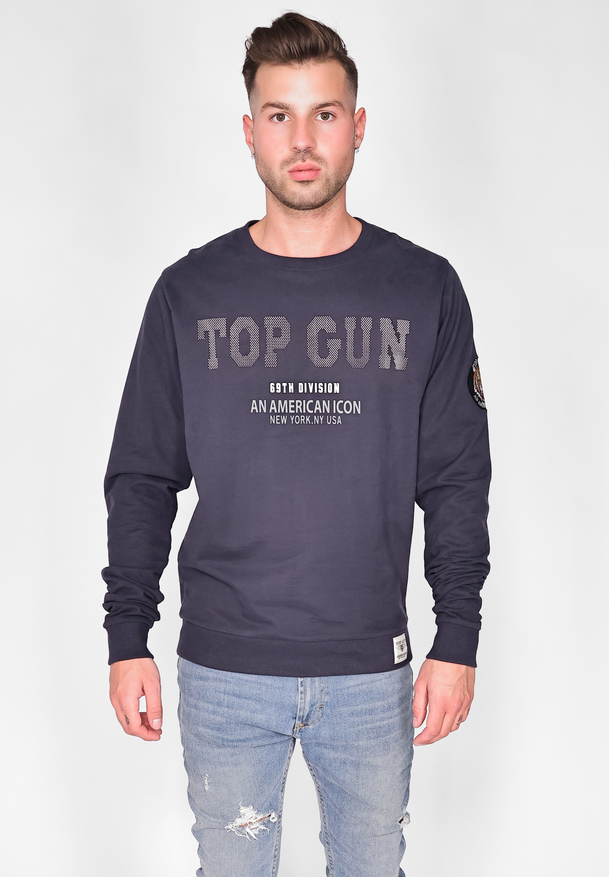 TOP GUN Sweater »TG20213007«