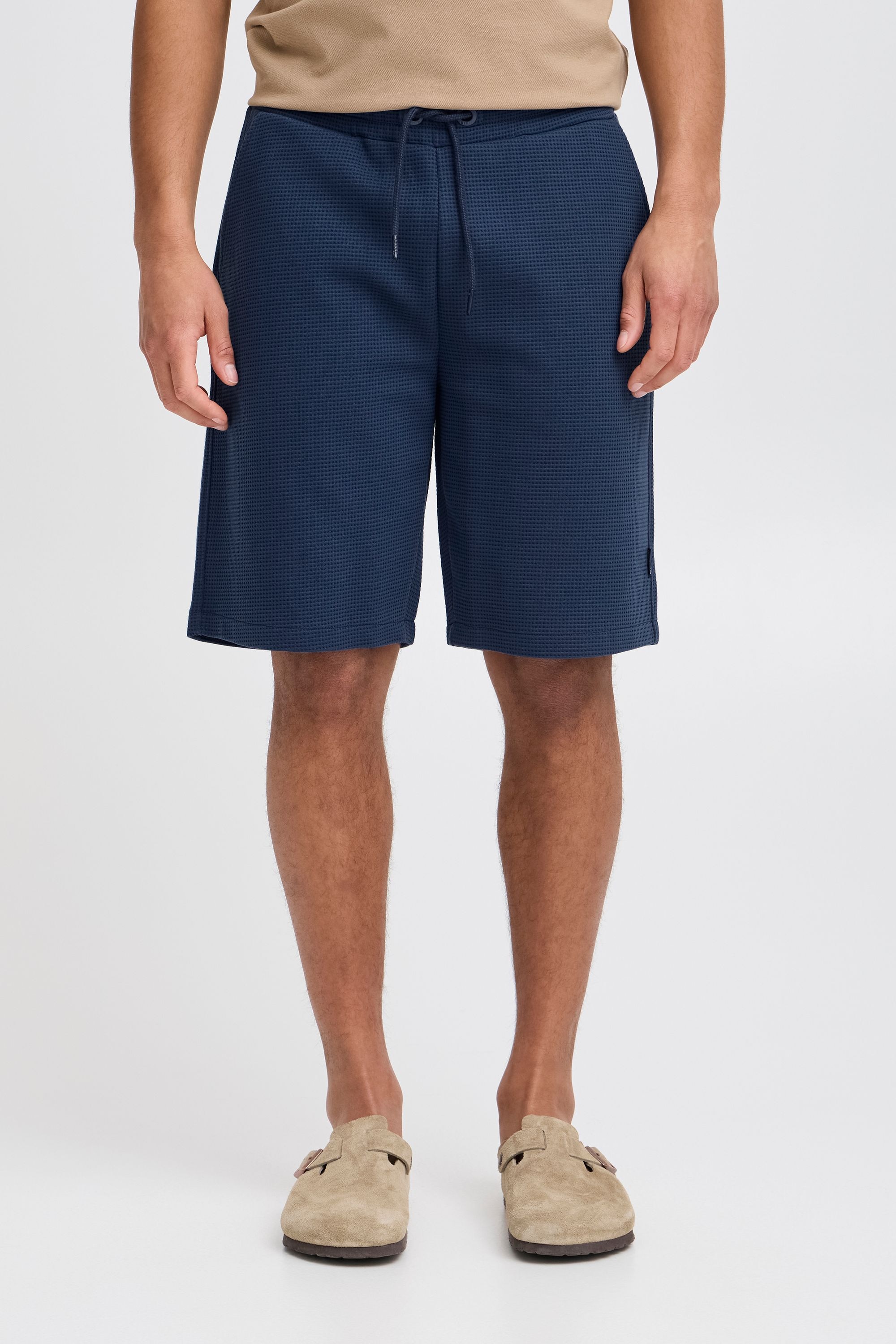 Blend Sweatshorts "BHCASPER" Gemütliche Shorts in Waffle-Optik günstig online kaufen