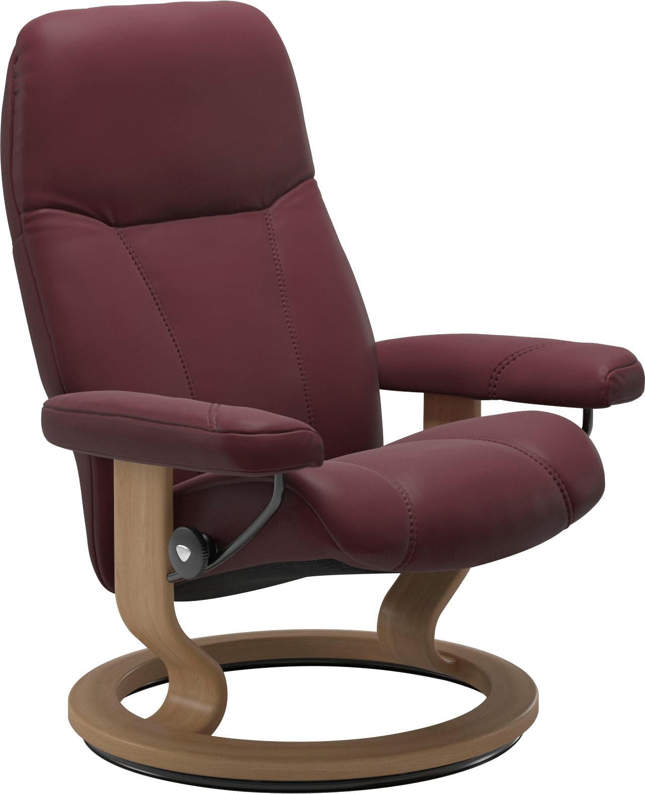 Stressless Relaxsessel "Consul" mit Classic Base, Größe M, Gestell Eiche