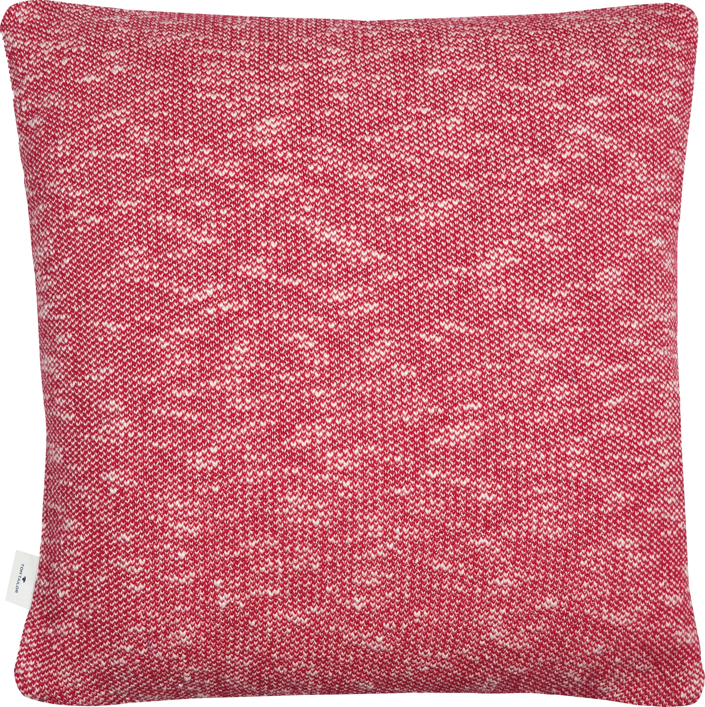 TOM TAILOR HOME Dekokissen "Knitted Red Tree" Gestrickte Kissenhülle ohne F günstig online kaufen
