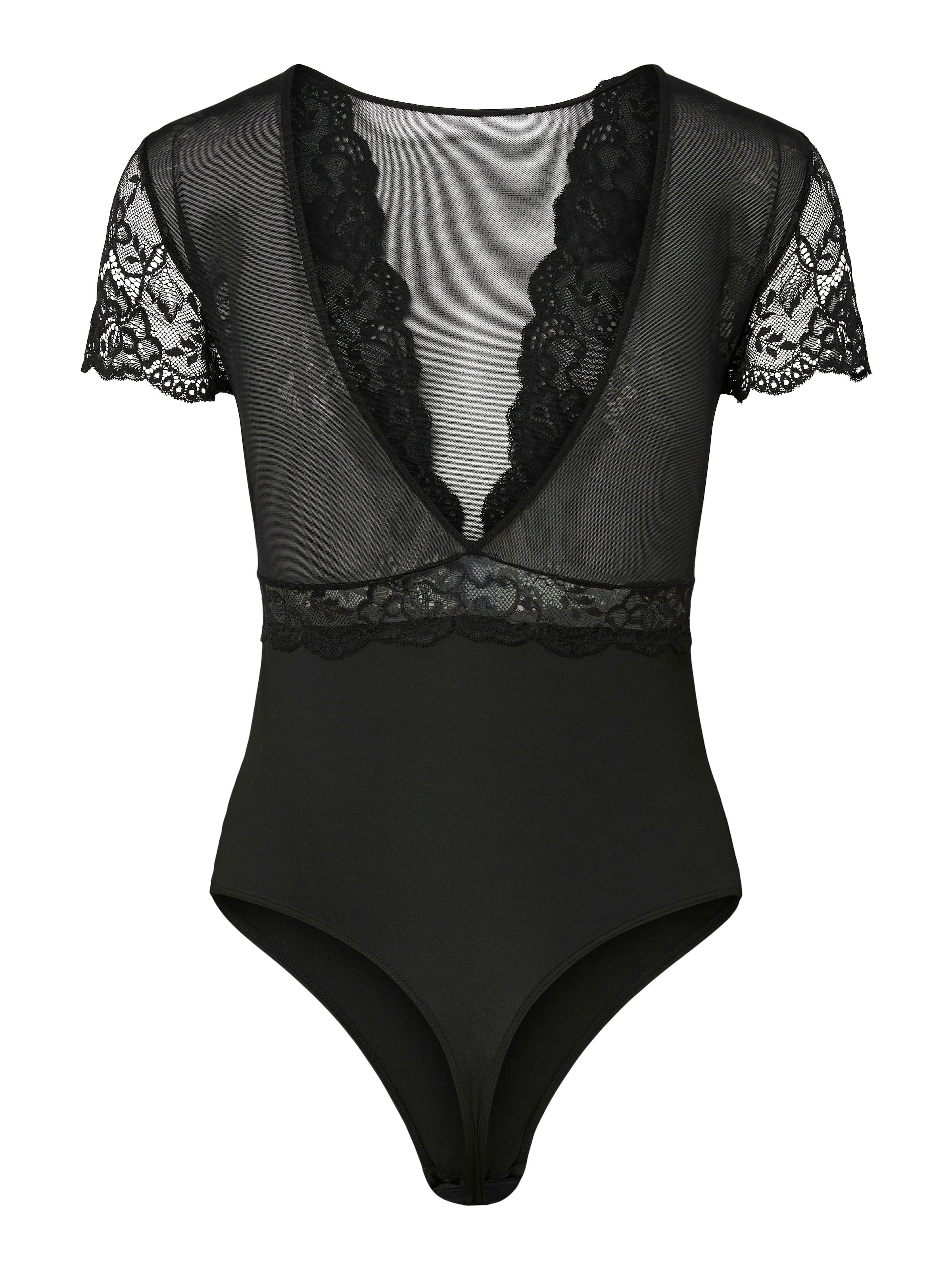 pieces Stringbody »PCSICCA« mit Spitze