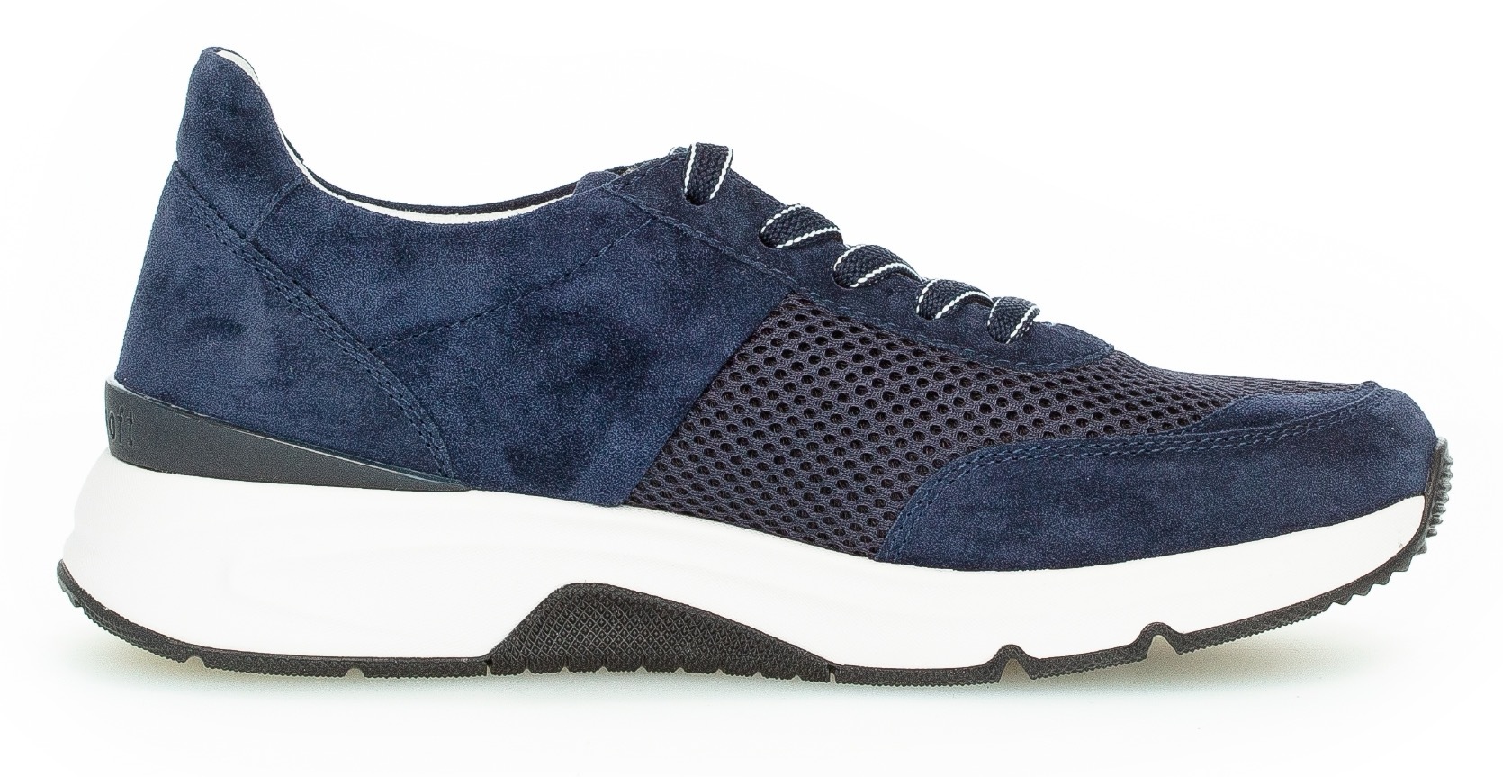 Thumbnail - Gabor Rollingsoft Keilsneaker, Freizeitschuh, Halbschuh, Schnürschuh, Logoschriftzug an der Ferse