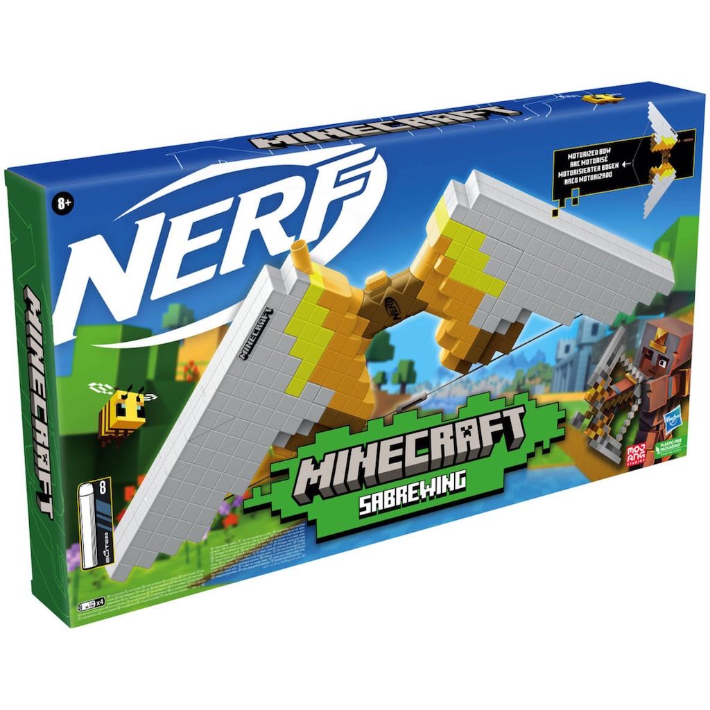 Hasbro Blaster »Spielzeugbogen Nerf Minecraft Sabrewing«