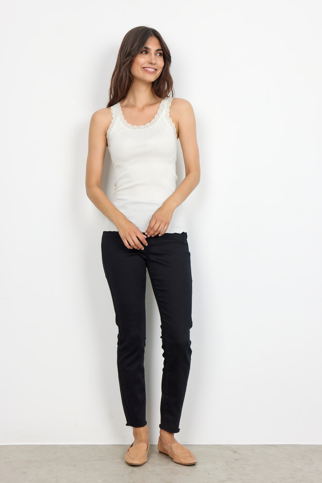 soyaconcept Tanktop »SC-SARONA 1«, mit Seide