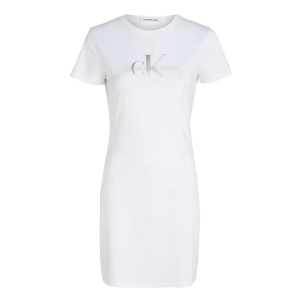 Calvin Klein Jeans Shirtkleid »DIFFUSED MONOLOGO DRESS«, mit Logoschriftzug