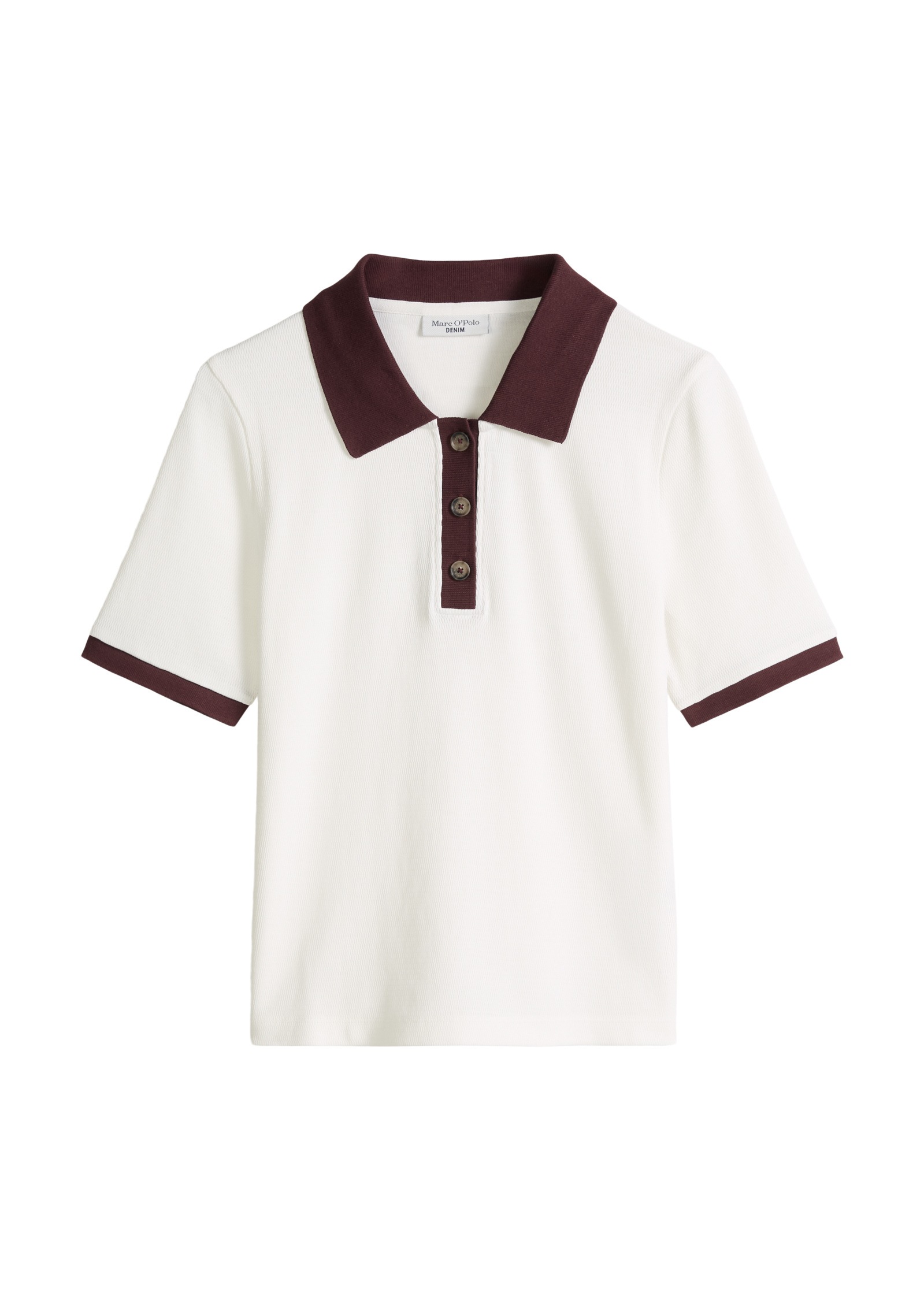 Marc O'Polo DENIM Poloshirt »aus reiner Bio-Baumwolle«