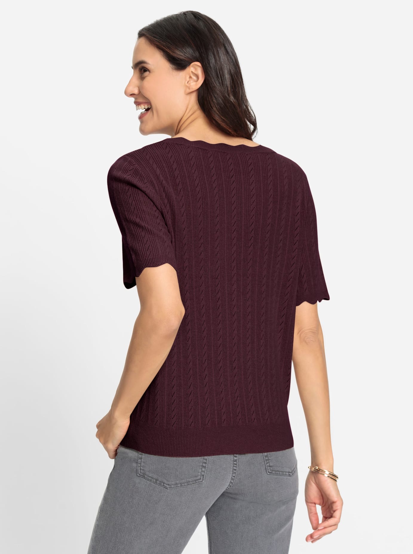 Inspirationen Kurzarmpullover "Kurzarm-Pullover" günstig online kaufen