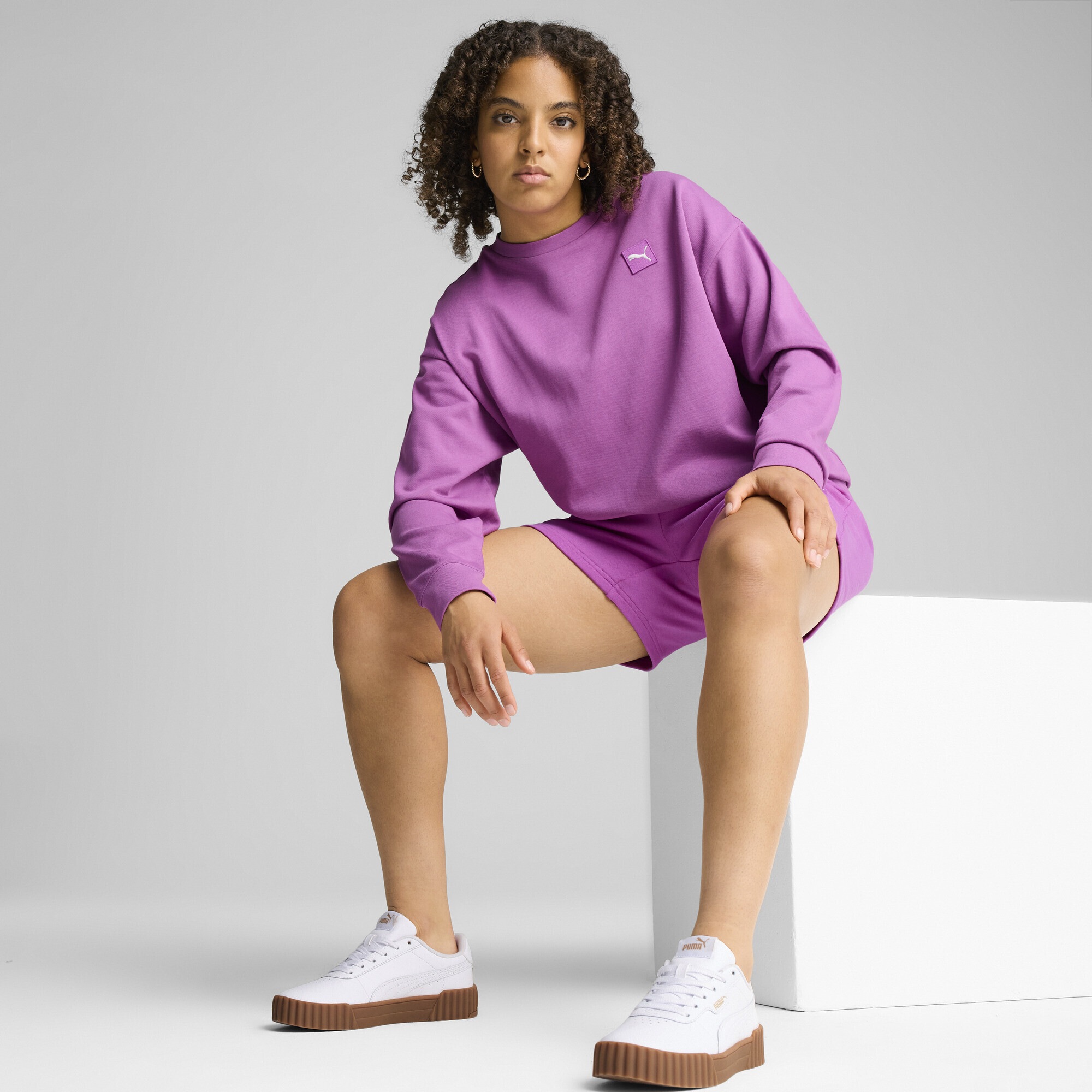 PUMA Sweatshirt »ESS ELEVATED Bequemer Crewneck Damen«